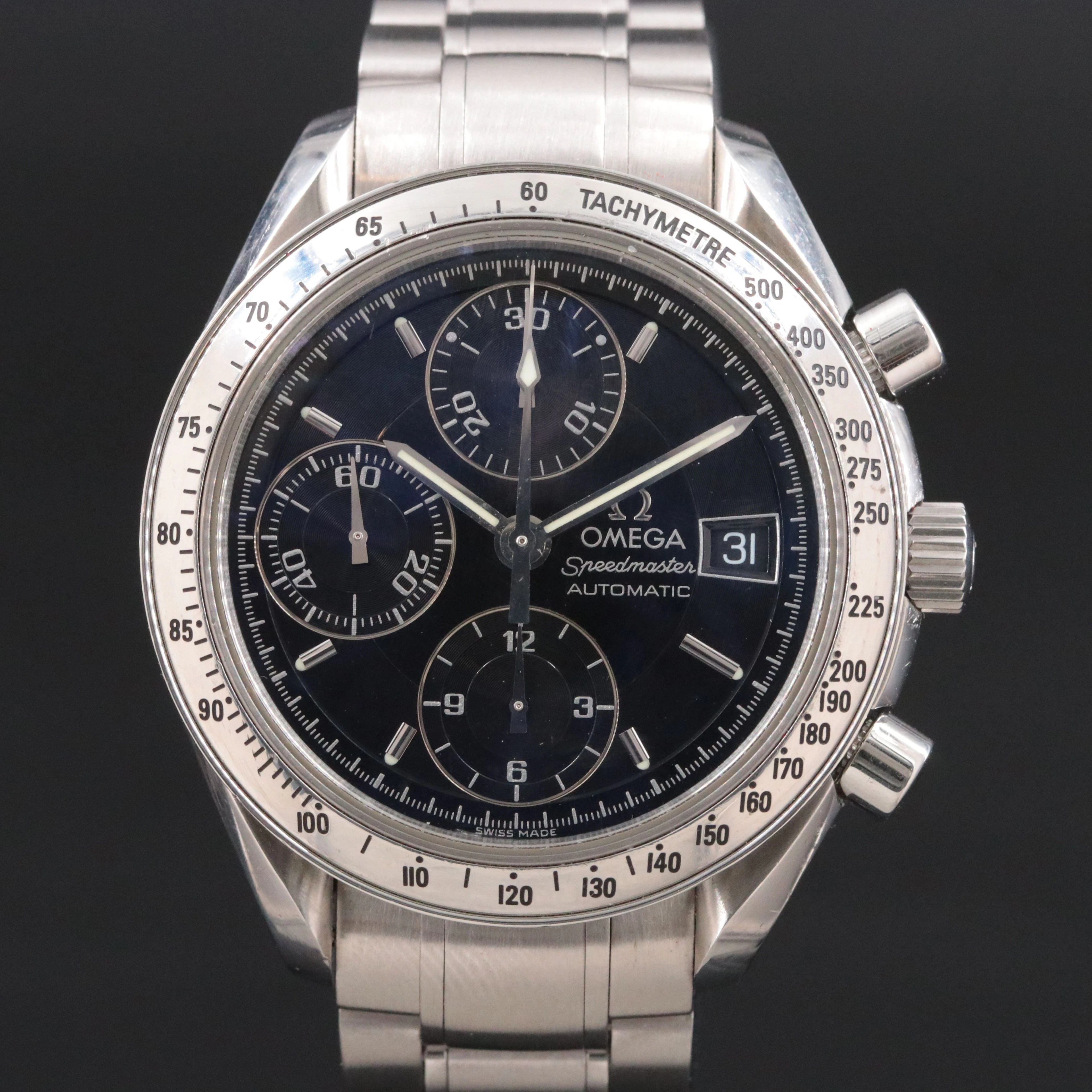 Omega Speedmaster Date 3513.50 39mm Automatic Watch c.1998