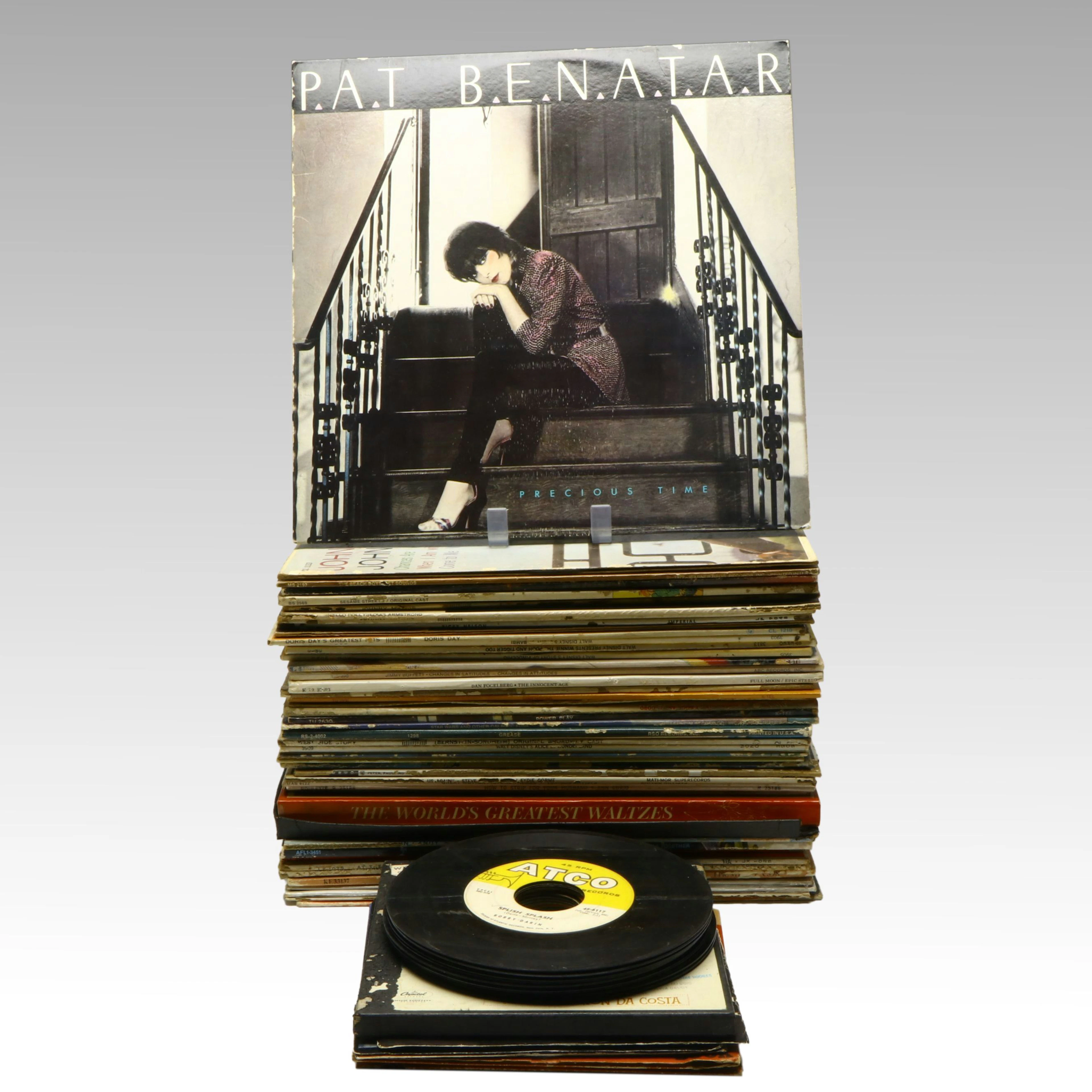 Pat Benatar, The Beach Boys, Johnny Mathis, and More Vinyl Record Albums