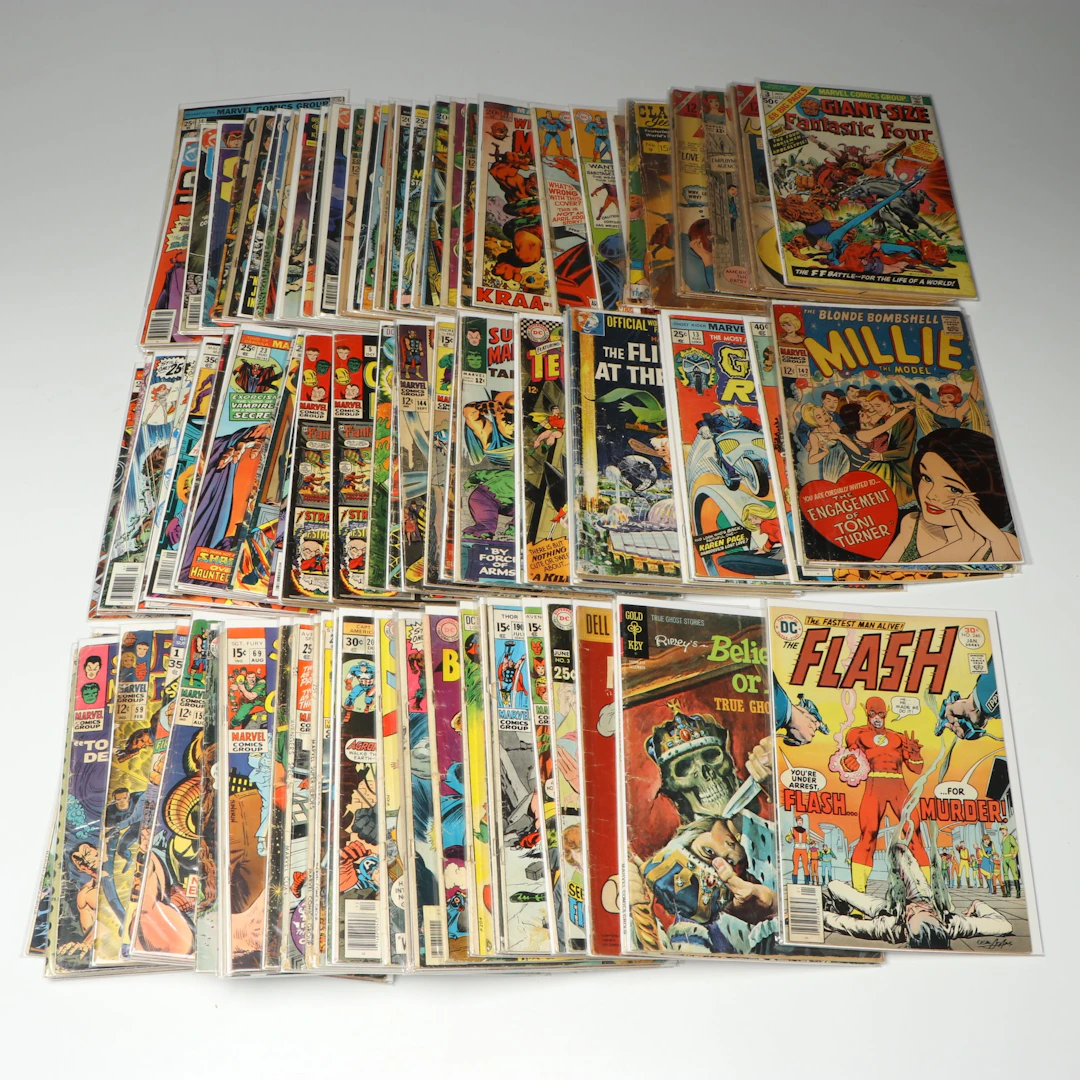 Silver and Bronze Age Marvel and DC Comics Incl. "Superman" #188