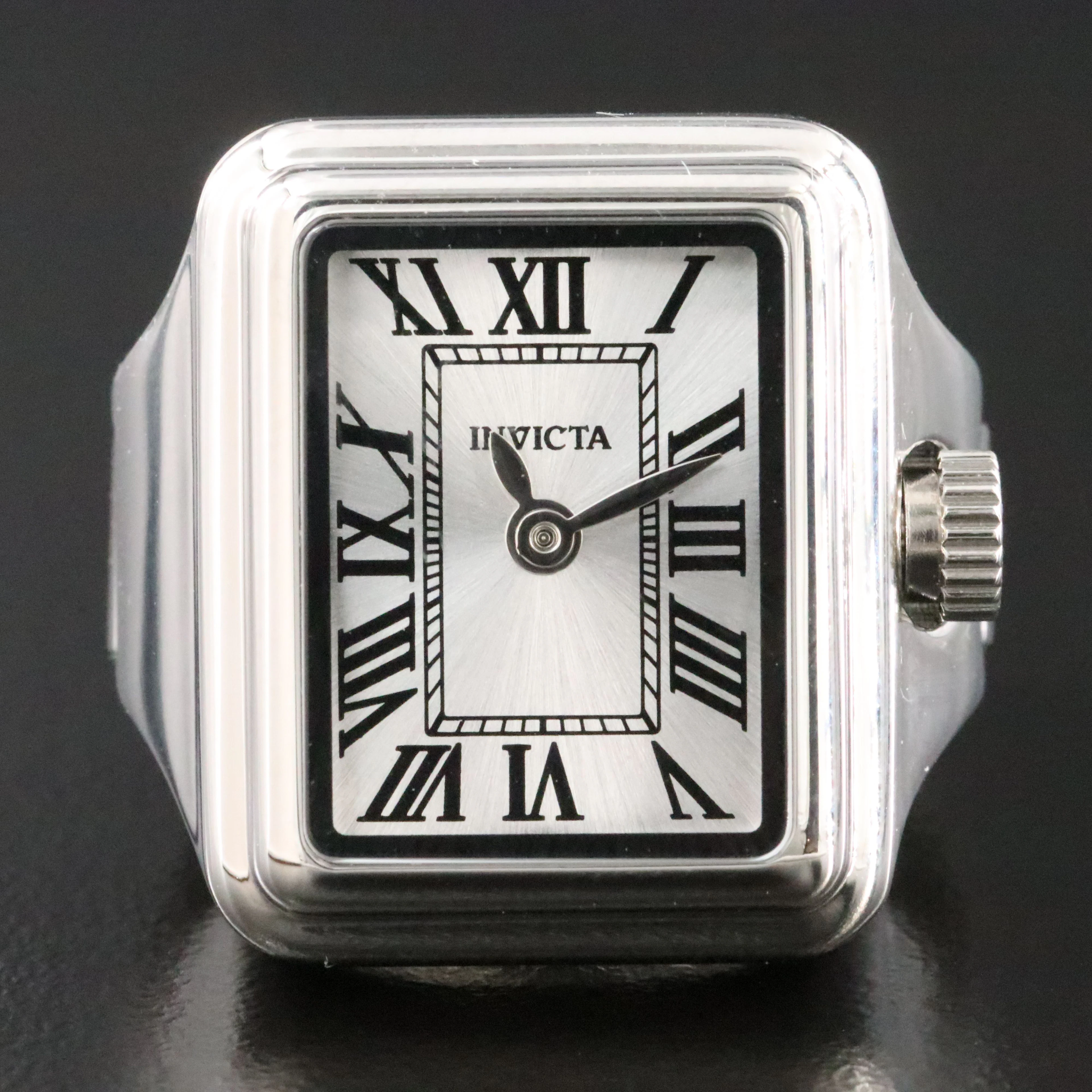 Invicta Angel Stainless Steel Mini Ring Watch Model # 49894
