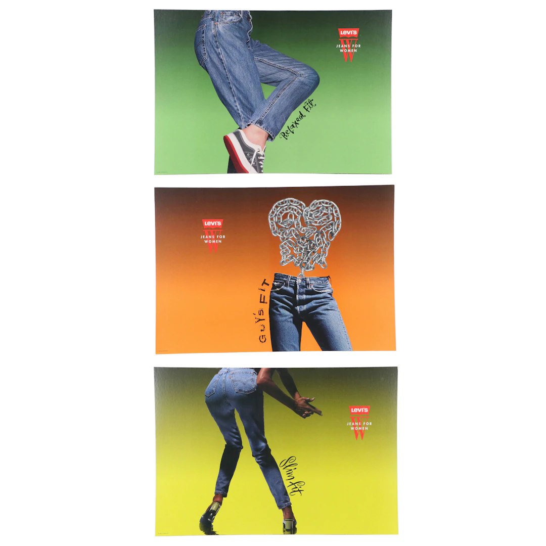 Levi's "W: Jeans for Women" Advertising Campaign, 1996