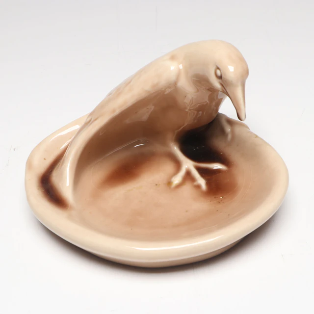 Rookwood Pottery "Rook" Professional Award Ash Receiver, 1958