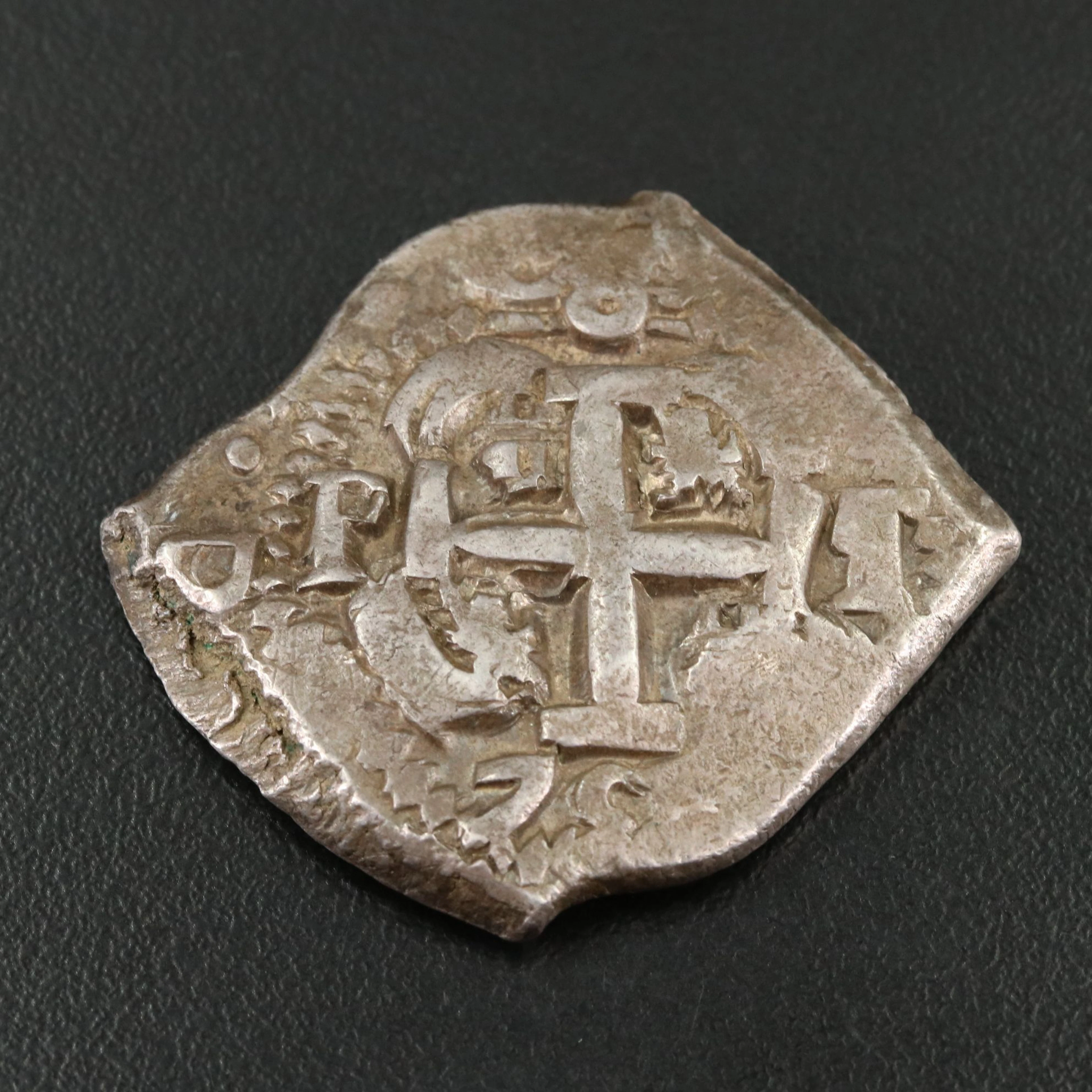 1751 Bolivia 8-Reales Silver Cob Coin