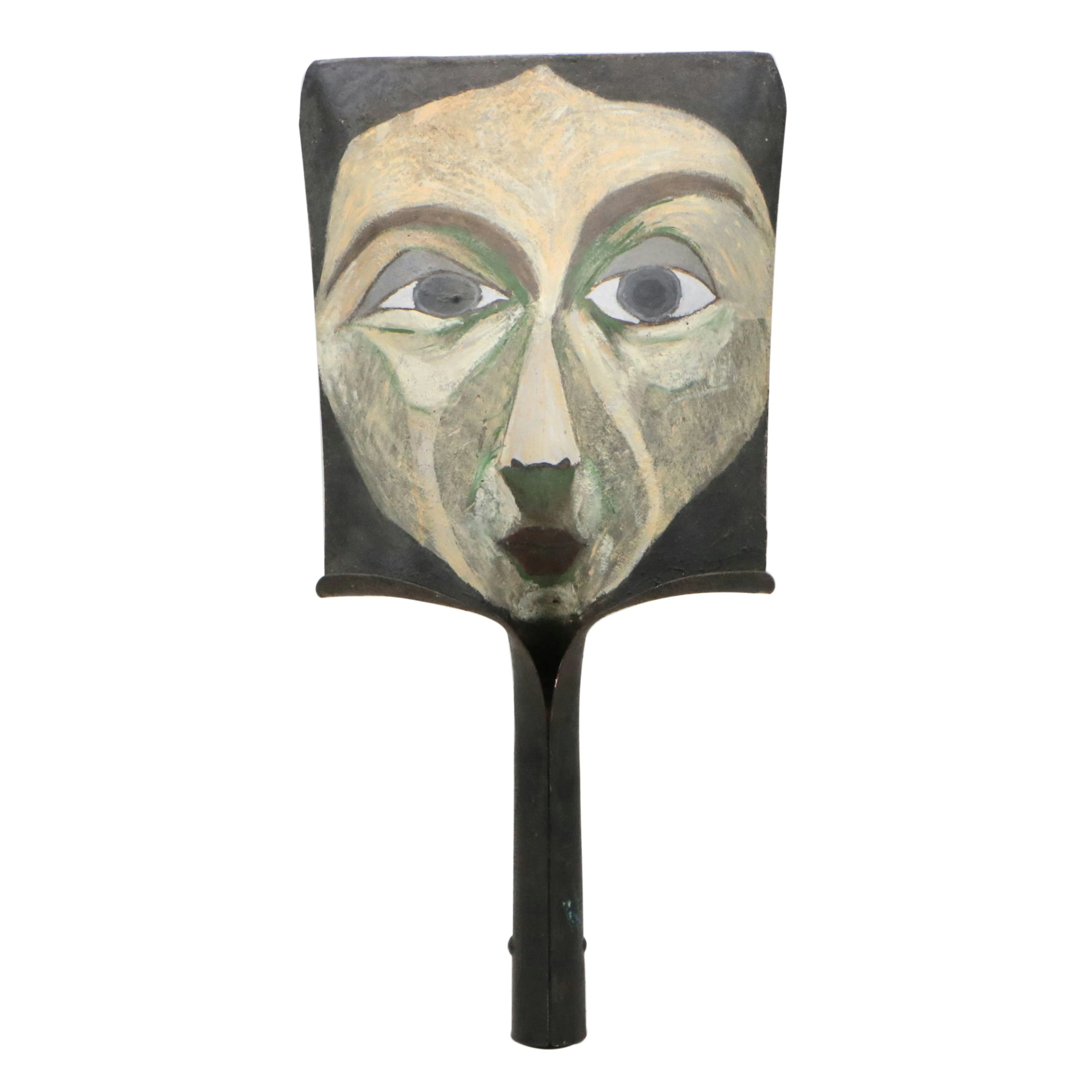 Anne Straus Portrait Found Object Sculpture, 1999