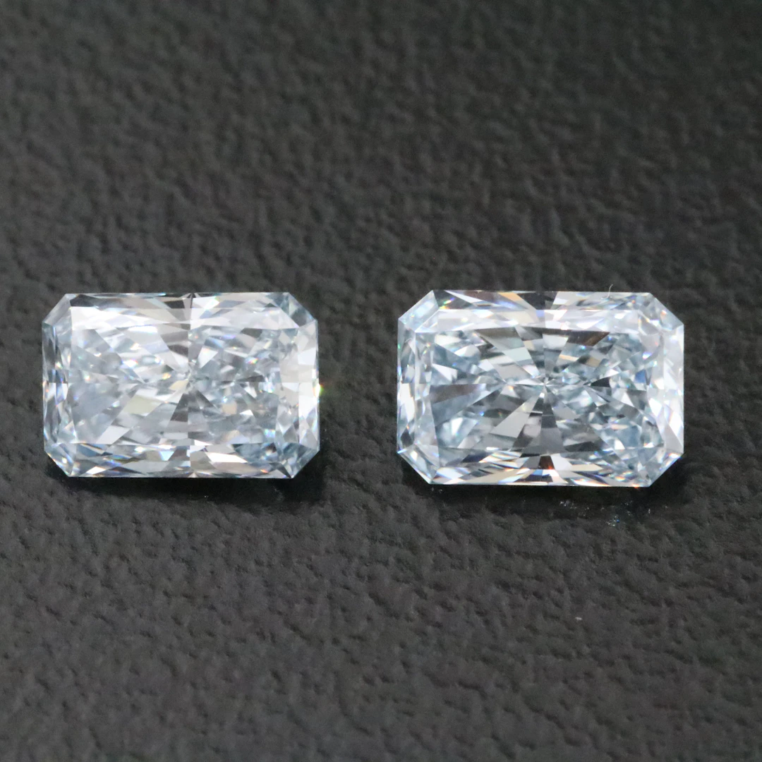 Loose 1.54 CTW Lab Grown Fancy Blue Diamond Lot