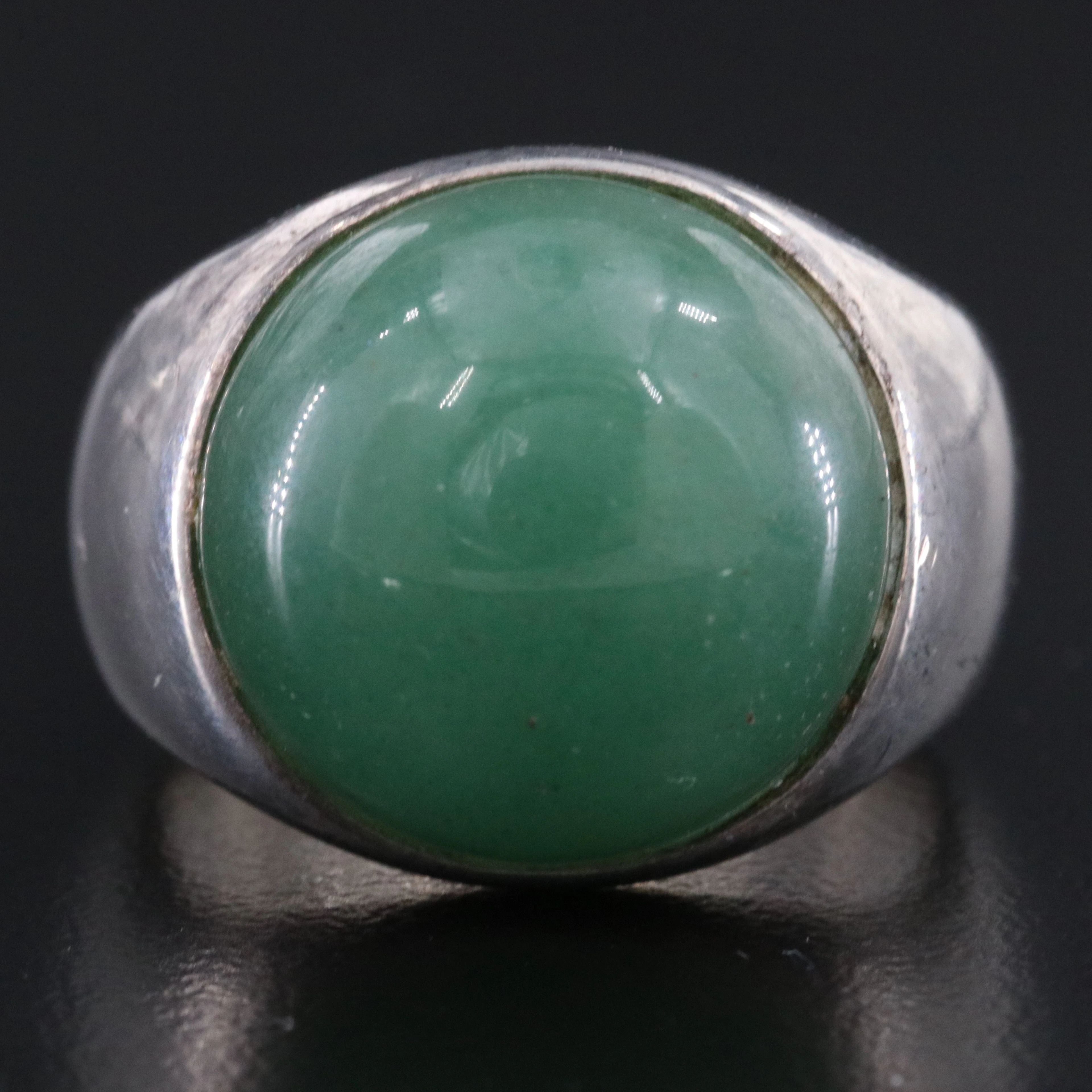 Sterling Aventurine Ring