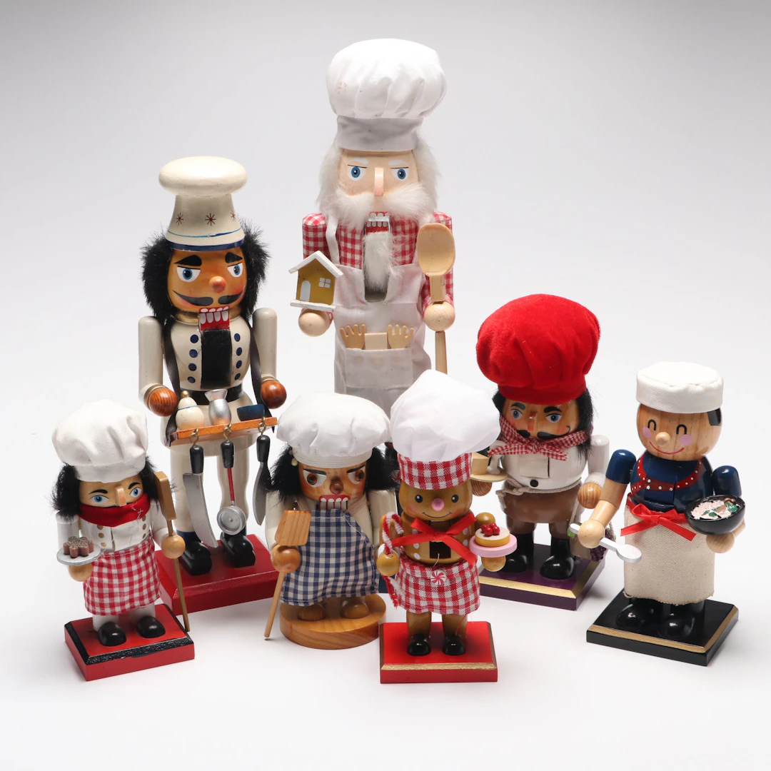 Bloomingdale's, Holiday Home with Other Wooden Christmas Nutcrackers
