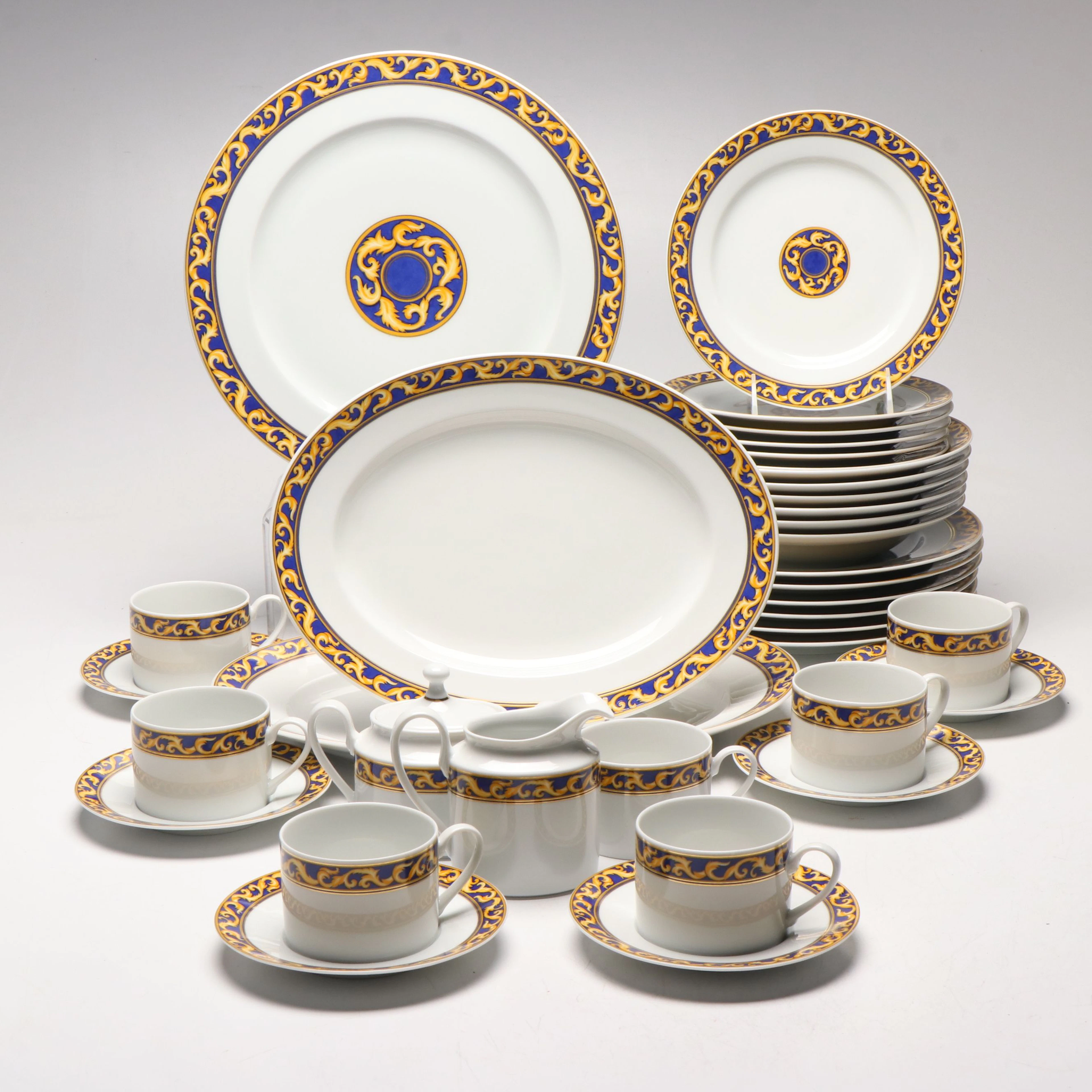 Rosenthal "Doria" Porcelain Dinnerware