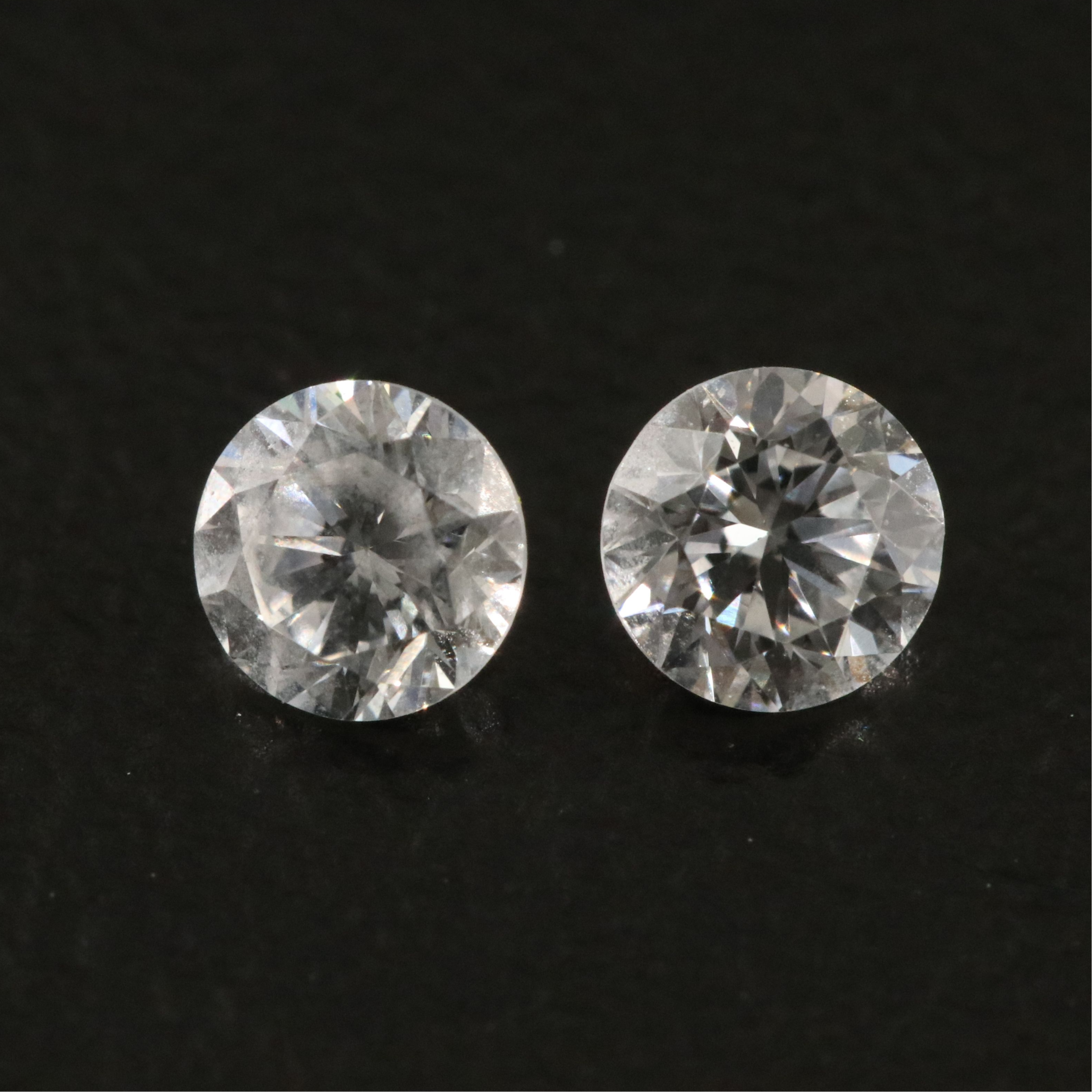 Loose 0.36 CTW Lab Grown Diamond Matched Pair