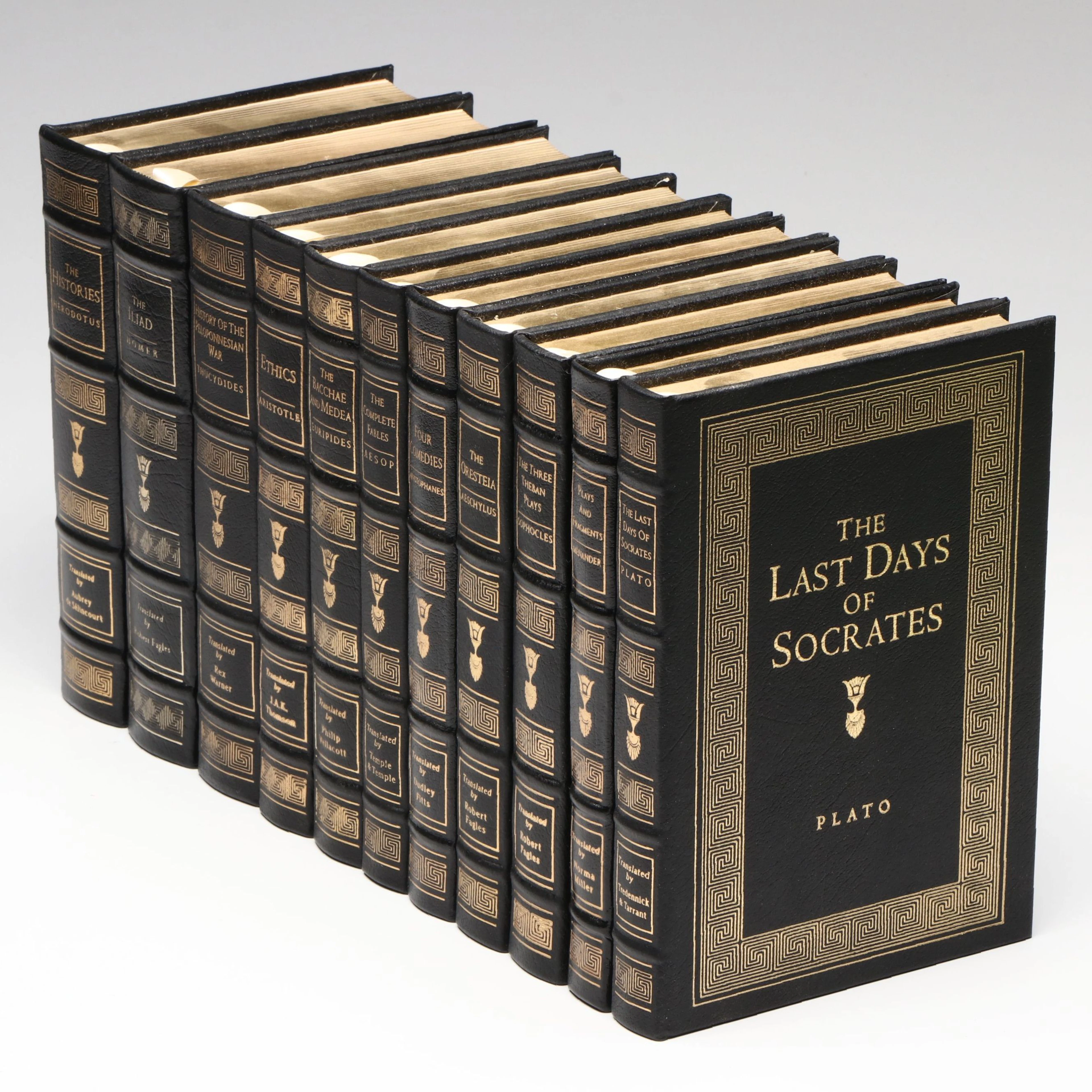 Easton Press "The Iliad" by Homer and More Ancient Greek Classics