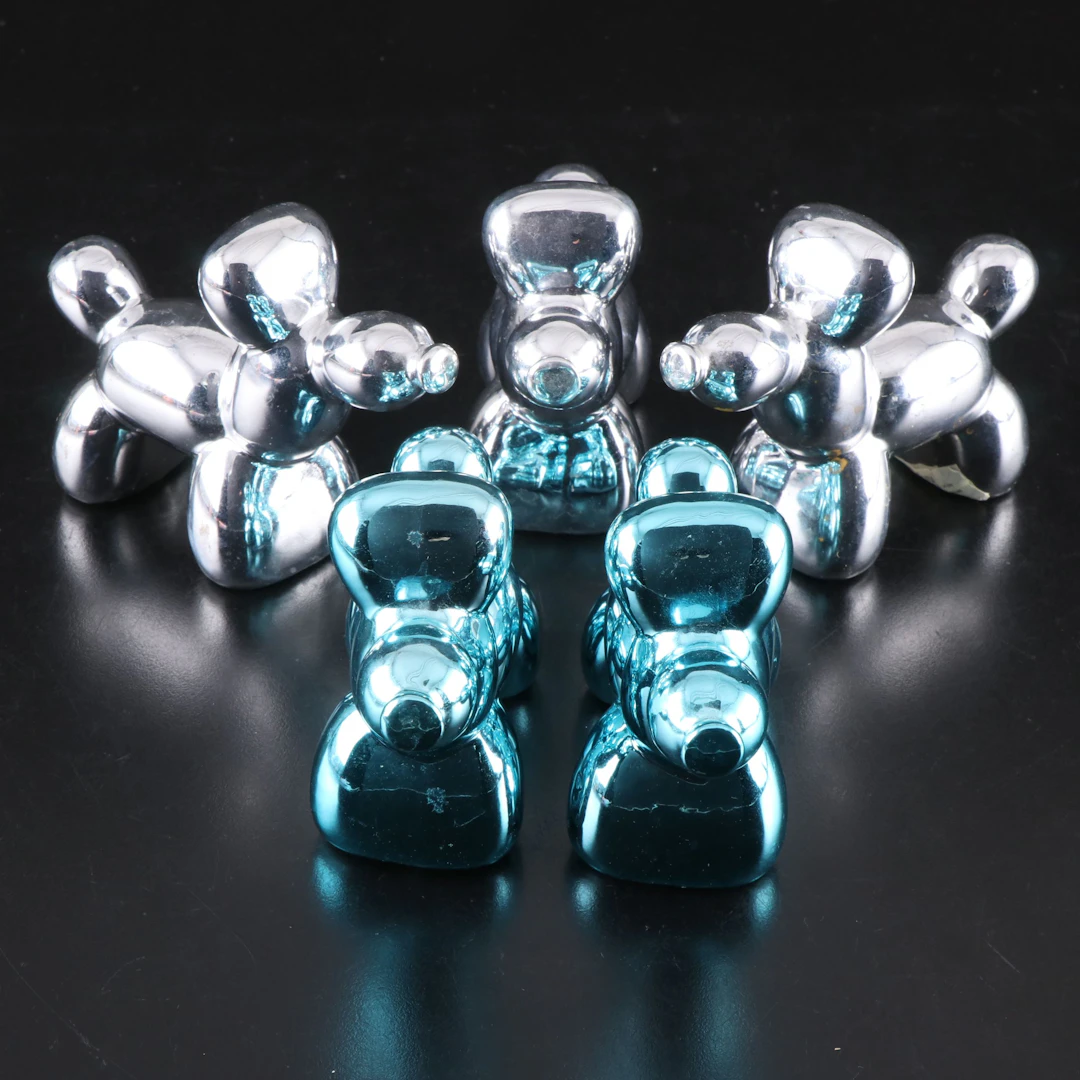 Contemporary Balloon Dog Figures After Jeff Koons