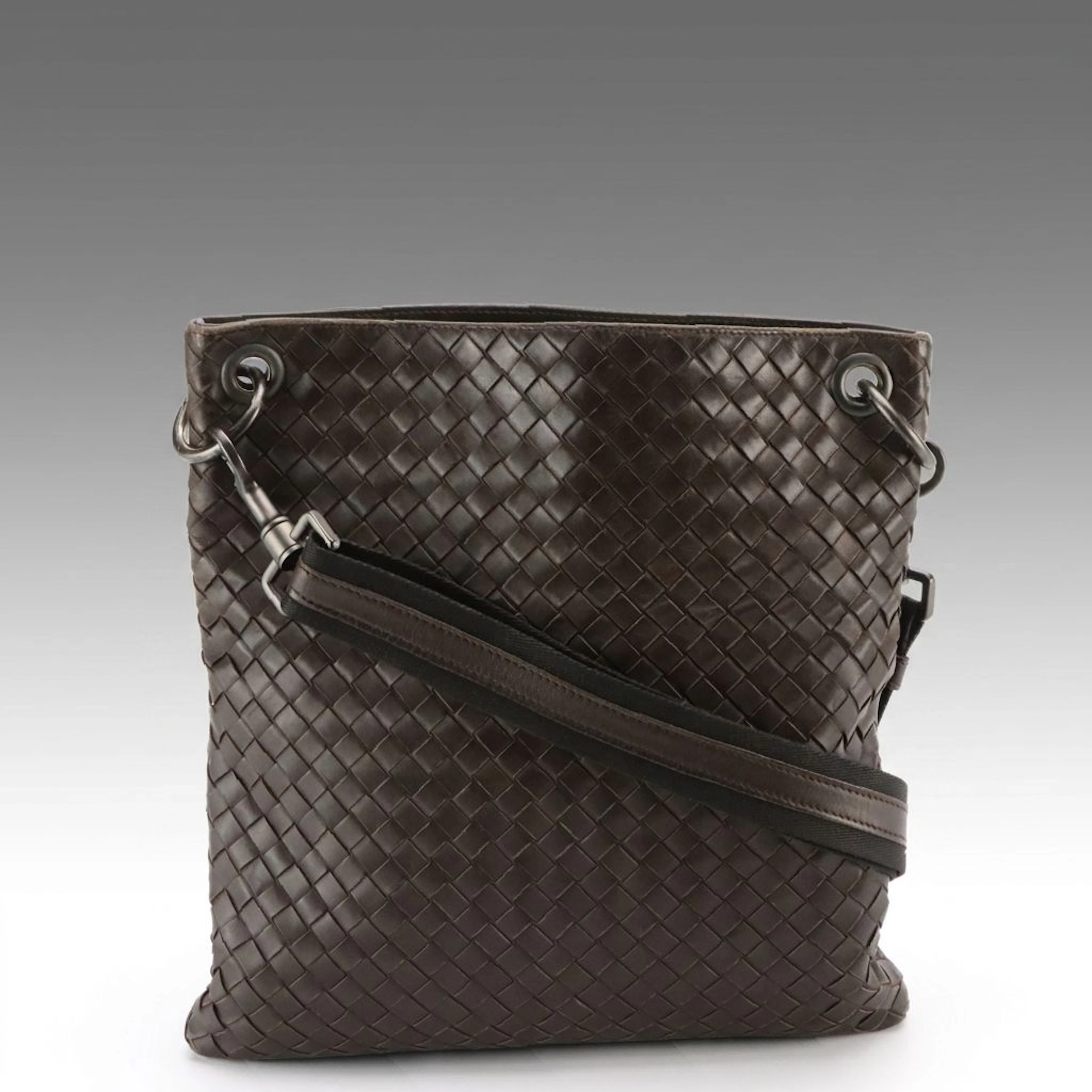 Bottega Veneta Intrecciato Leather Crossbody Bag
