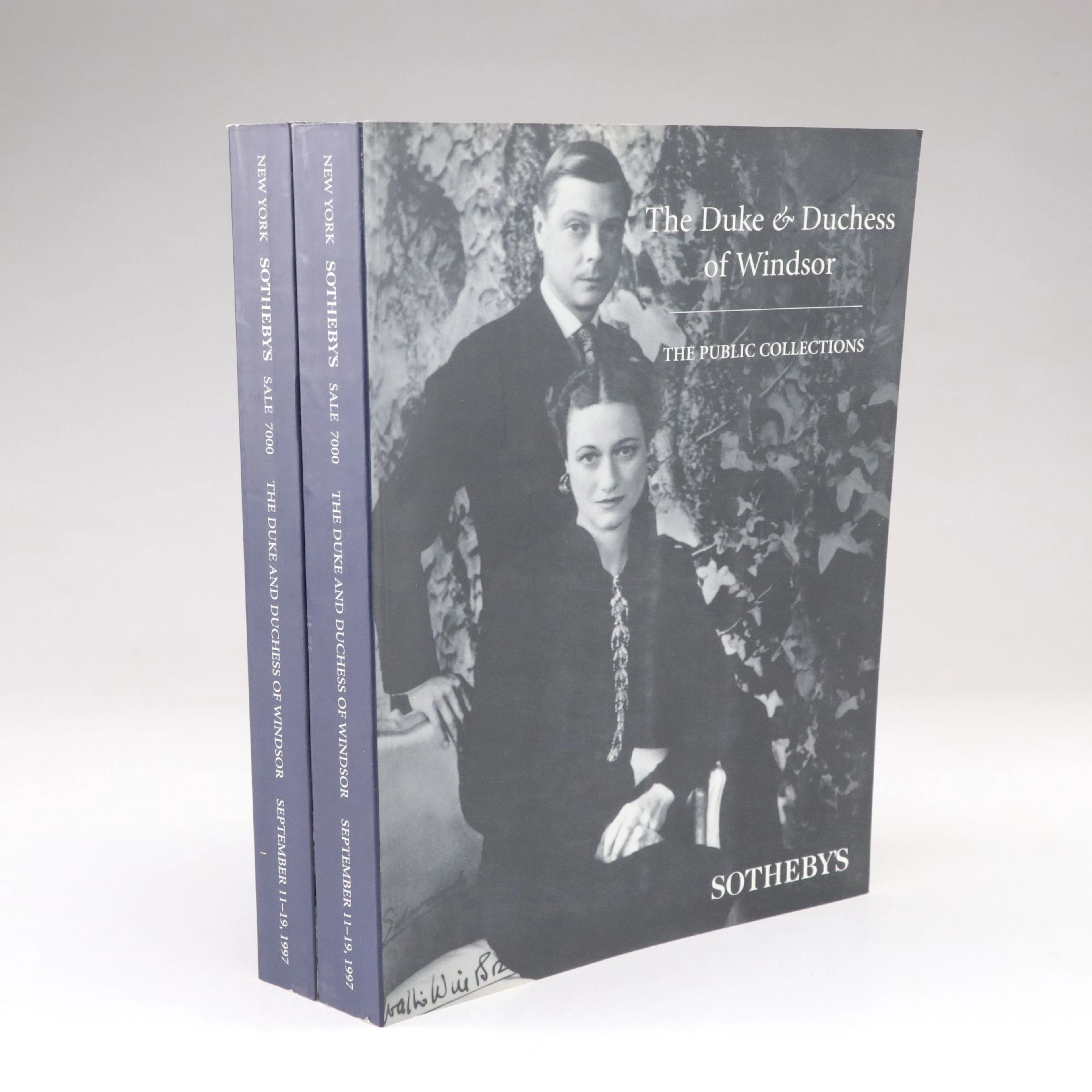 Sotheby's "The Duke & Duchess of Windsor, Sept. 1997" Auction Catalogue Set