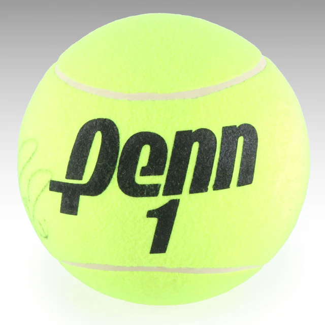 Roger Federer Signed Penn Jumbo Tennis Ball