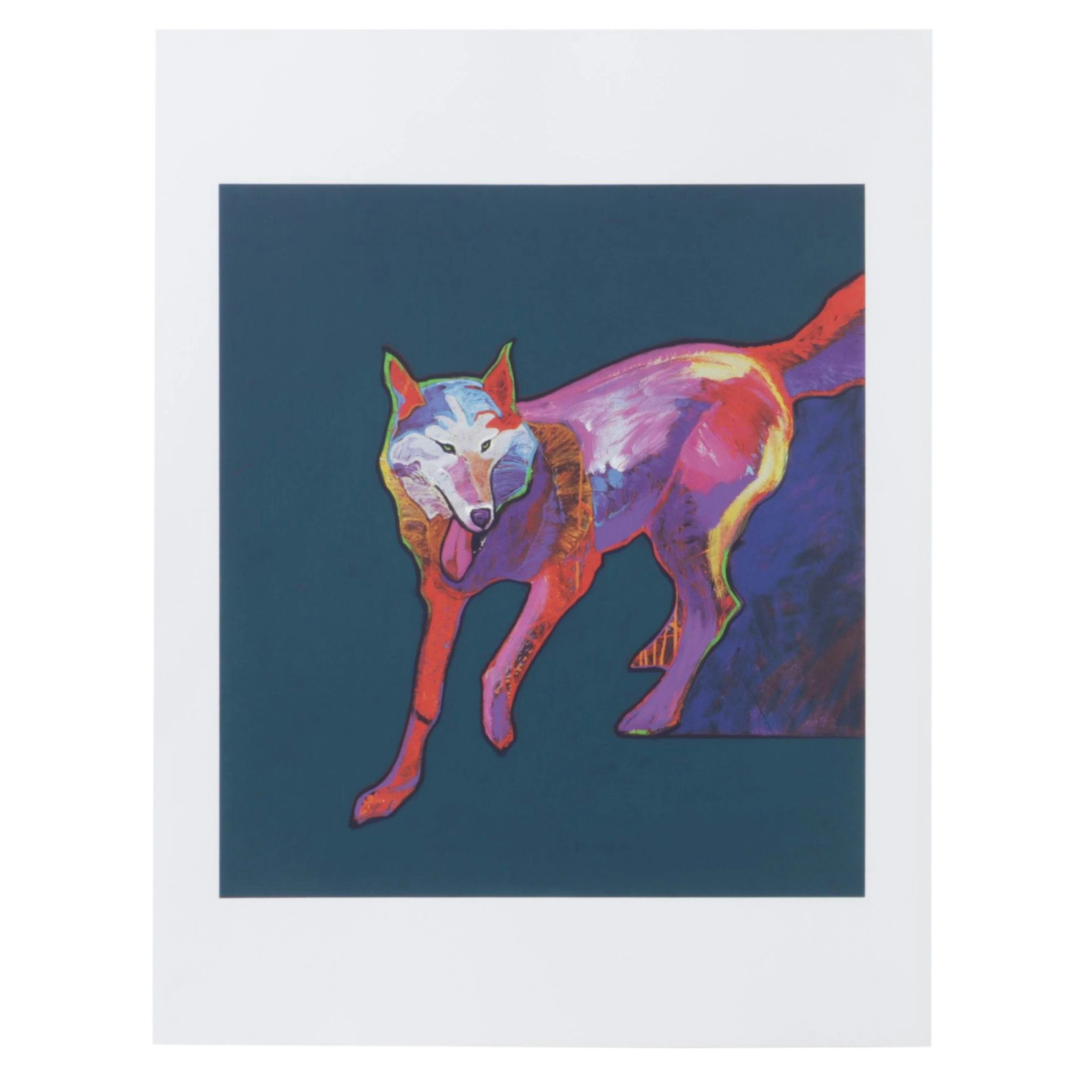 John Nieto Serigraph "Champagne (Husky)," 1996