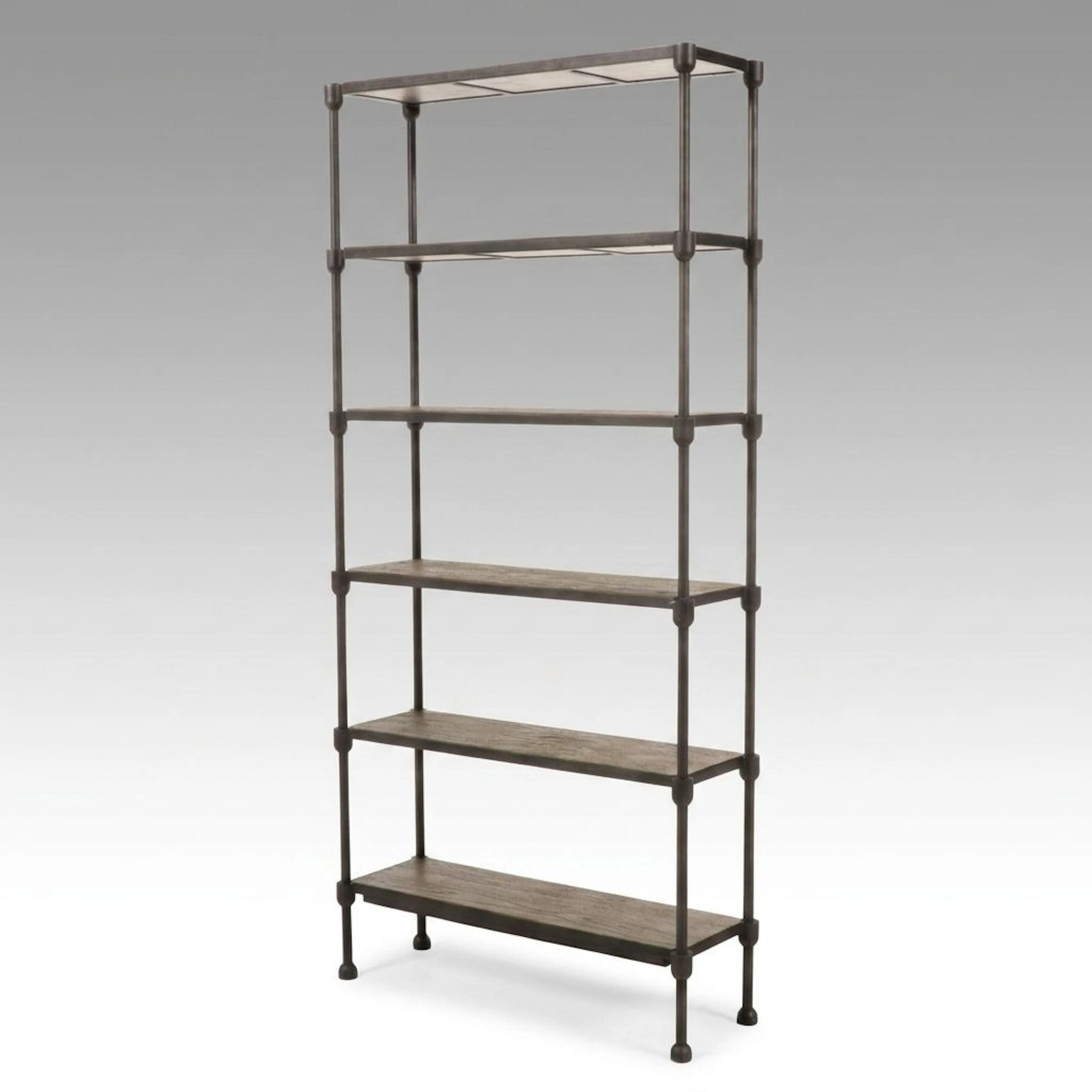 BOBO for Hooker Furniture Industrial Style Open Bookcase