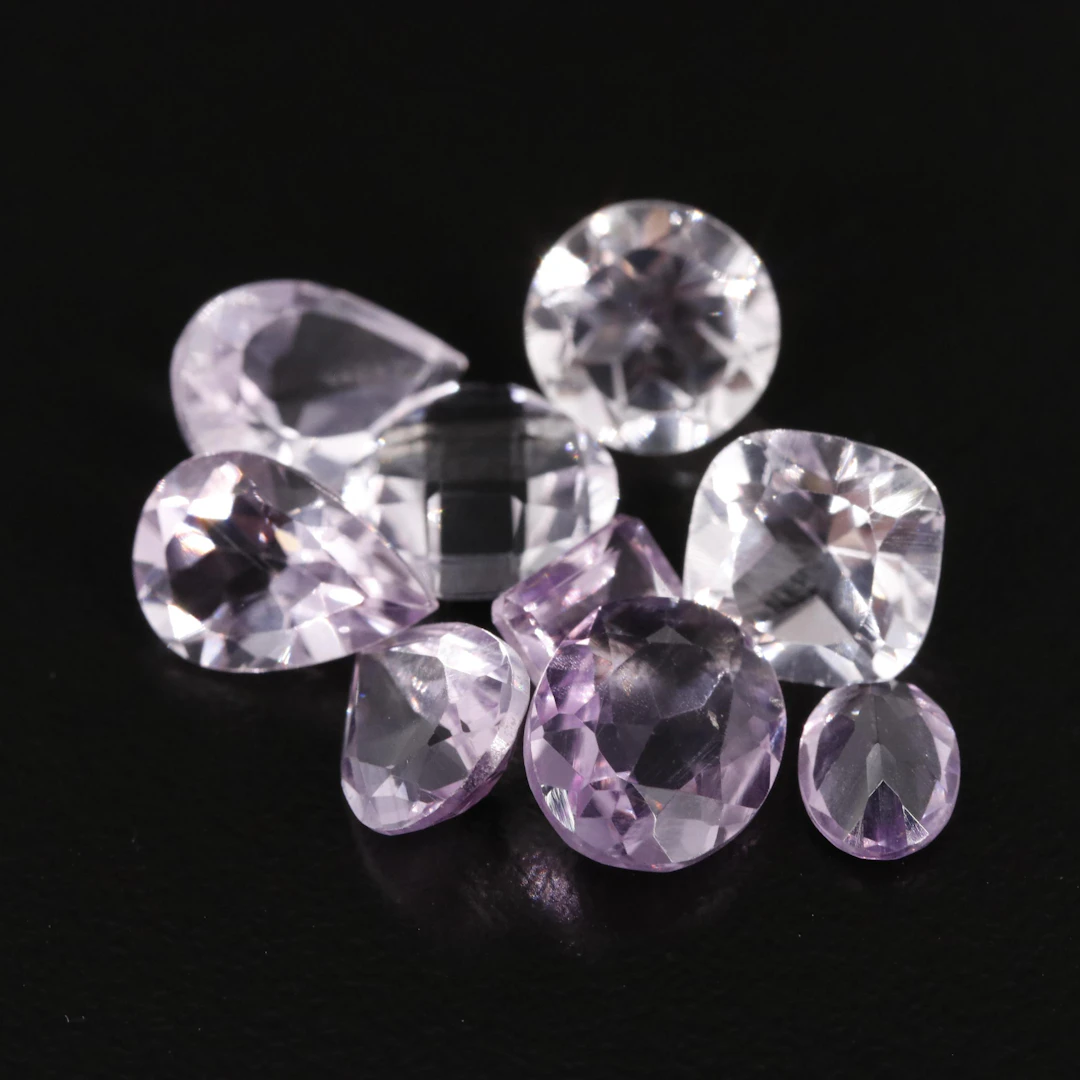 Loose 12.65 CTW Amethyst Lot