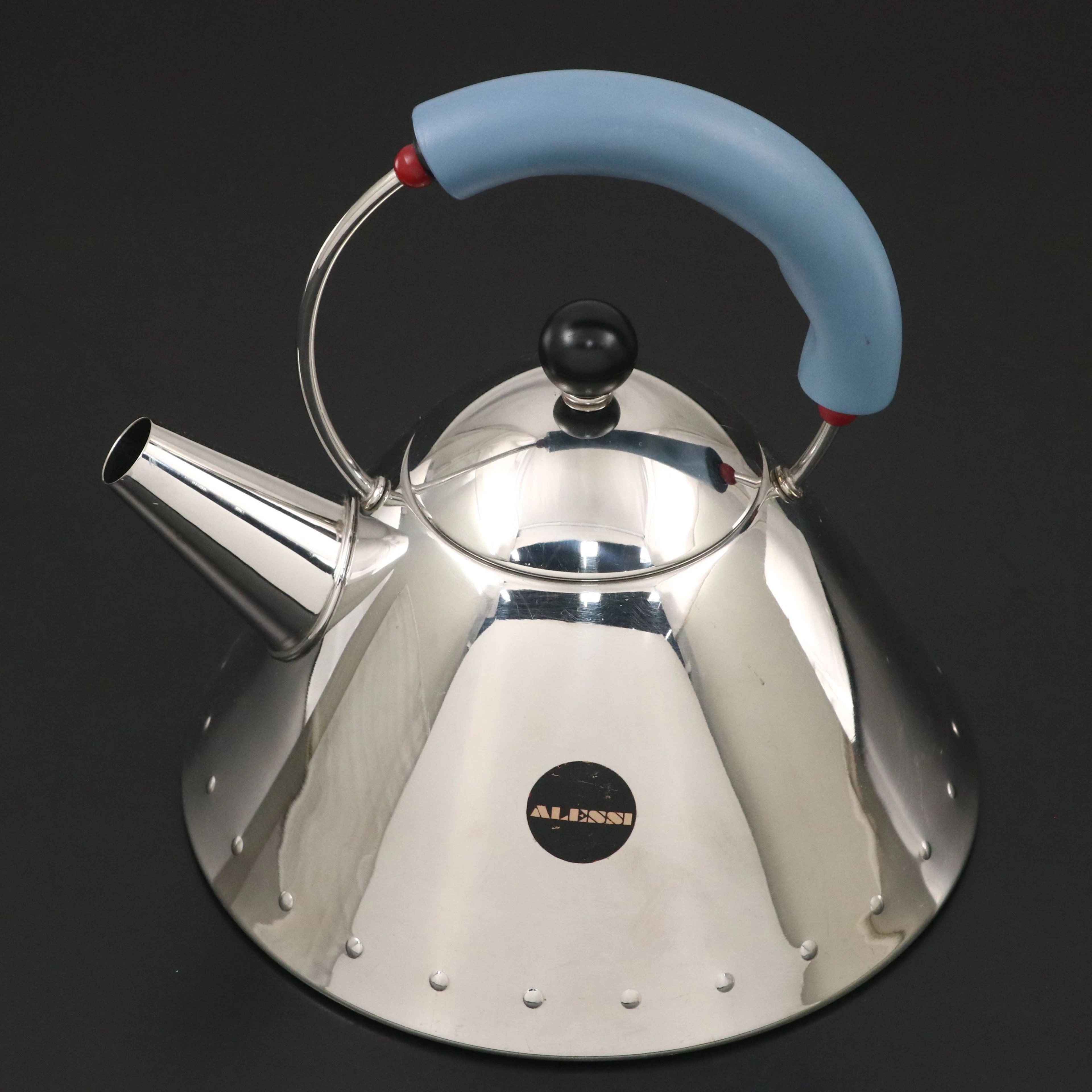 Michael Graves for Alessi Stainless Steel Tea Kettle