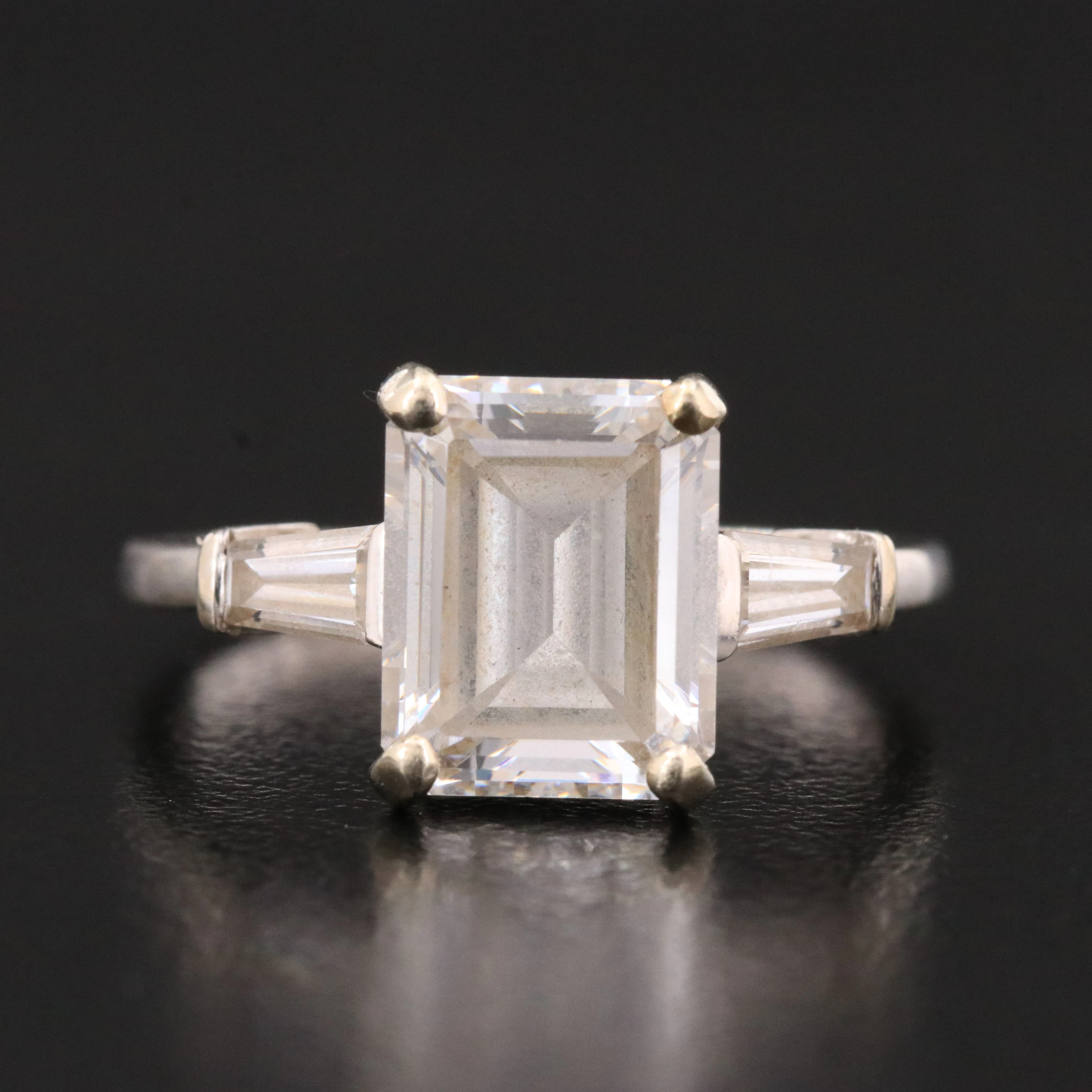 14K CZ Ring