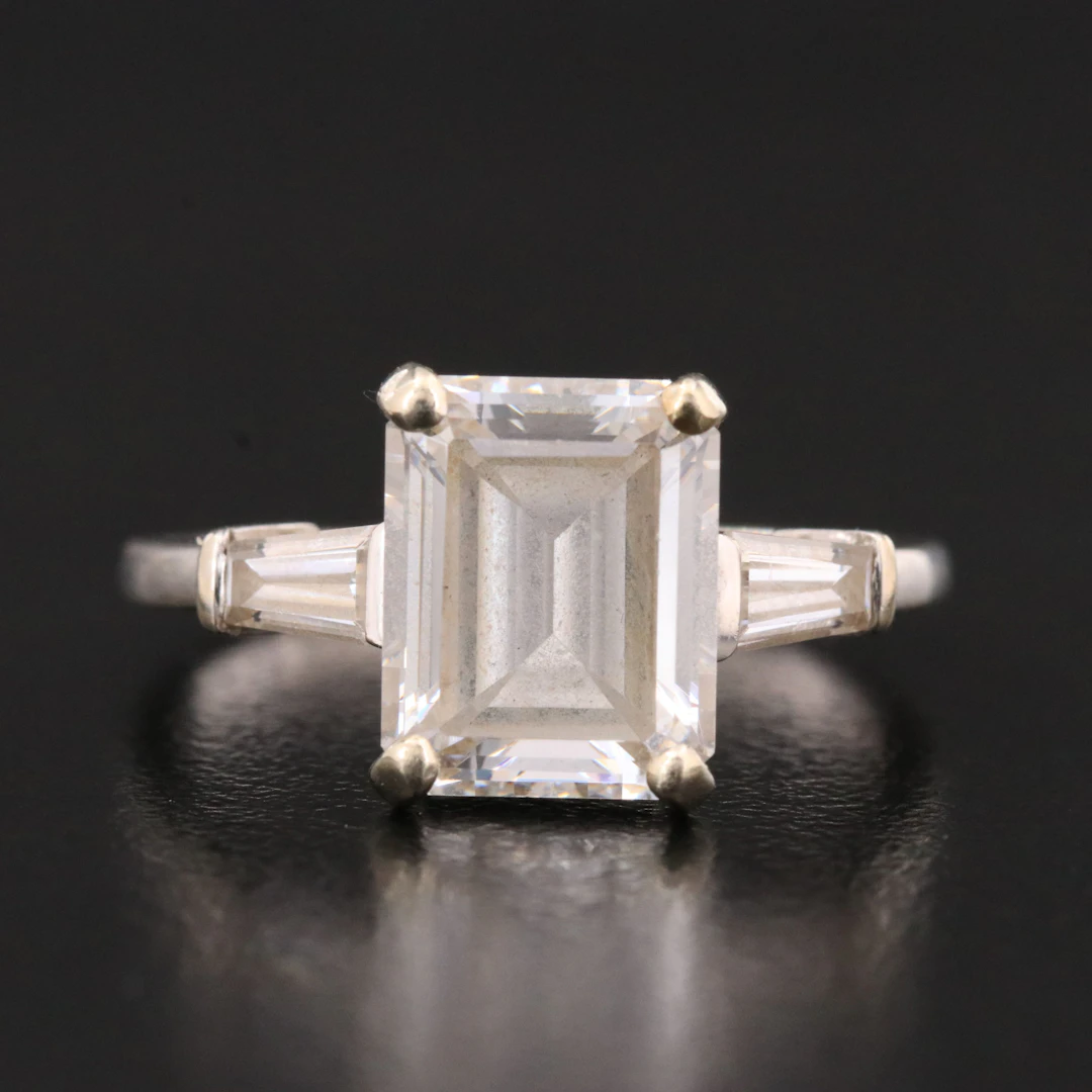 14K CZ Ring