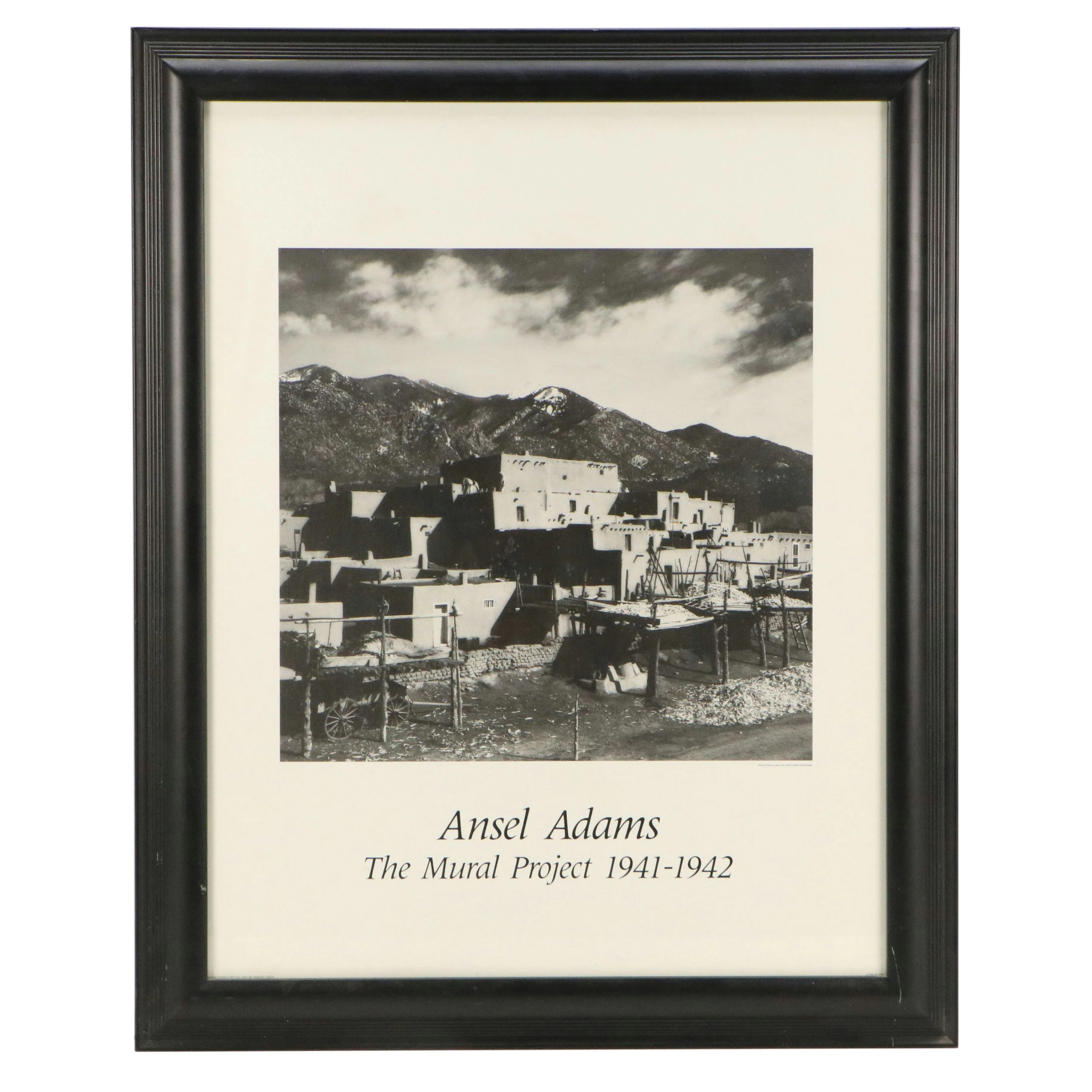 Offset Lithograph After Ansel Adams "The Mural Project 1941 - 1942"
