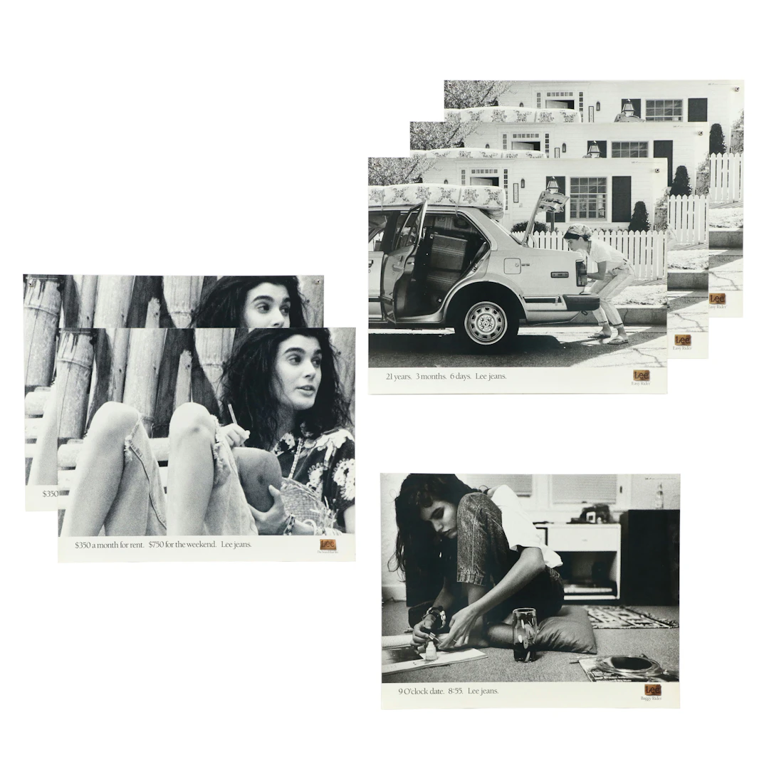 Lee Jeans Advertisement Prints, Late 20th Century