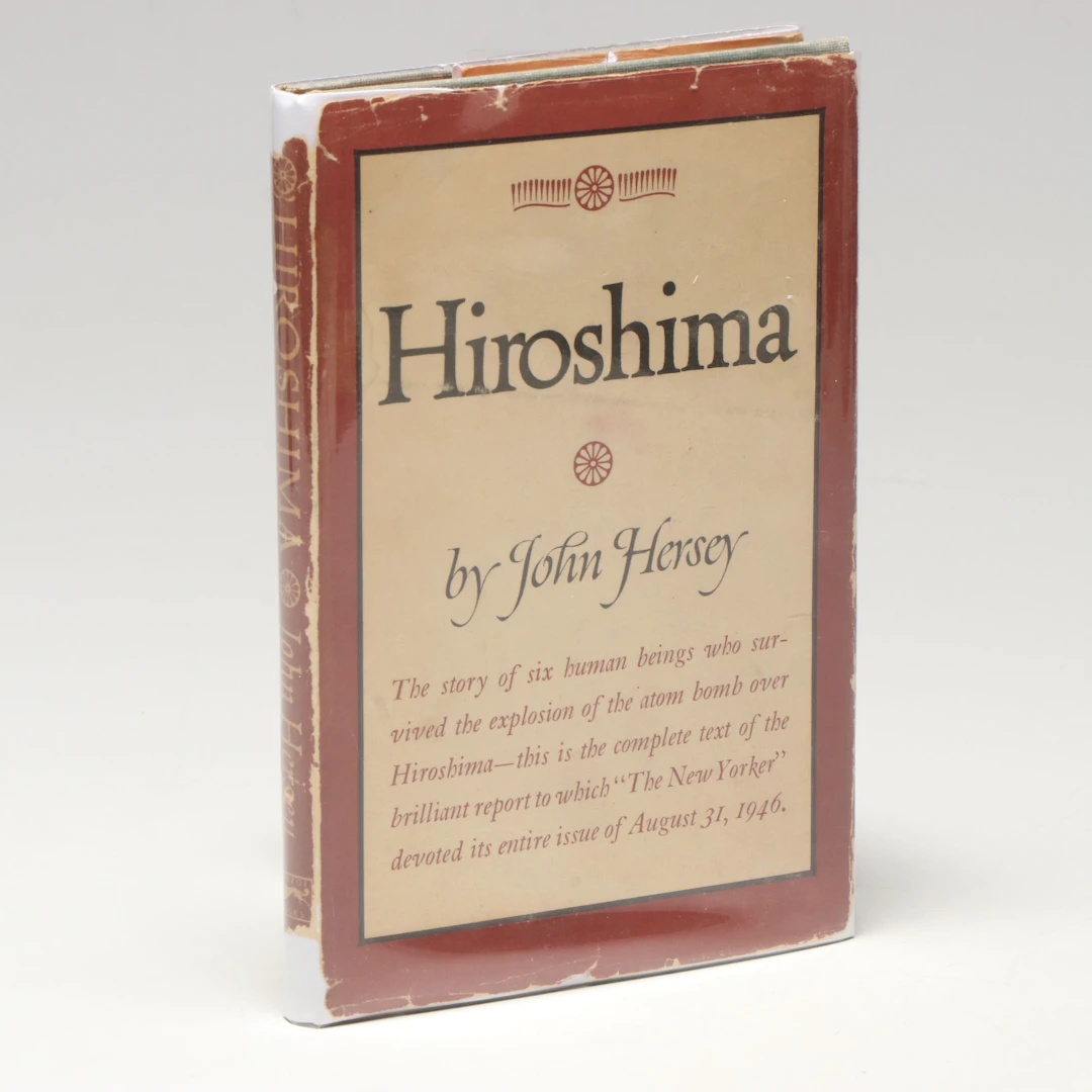 First Edition "Hiroshima" by John Hersey, 1946