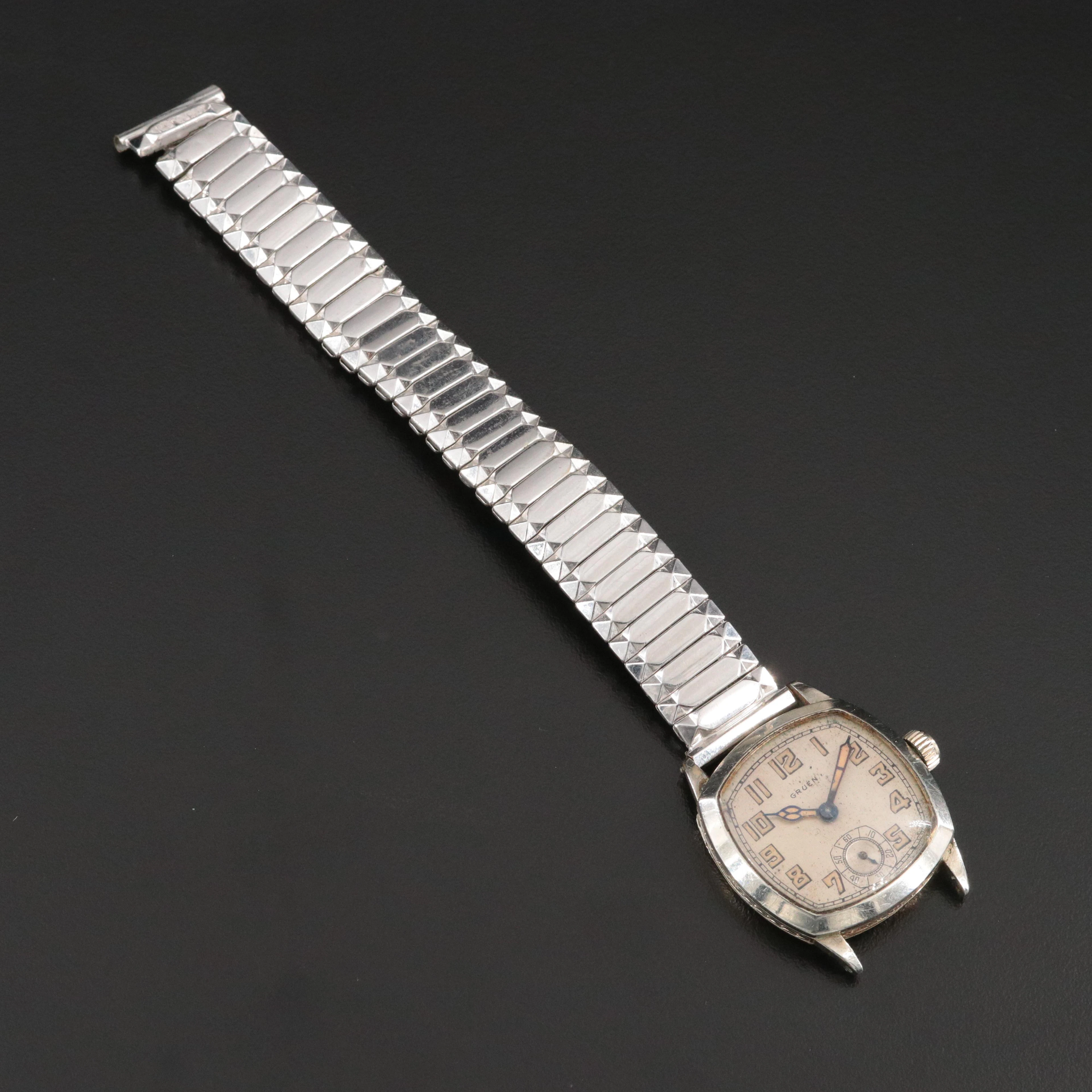 Vintage Gruen Gold-Filled Art Deco Watch