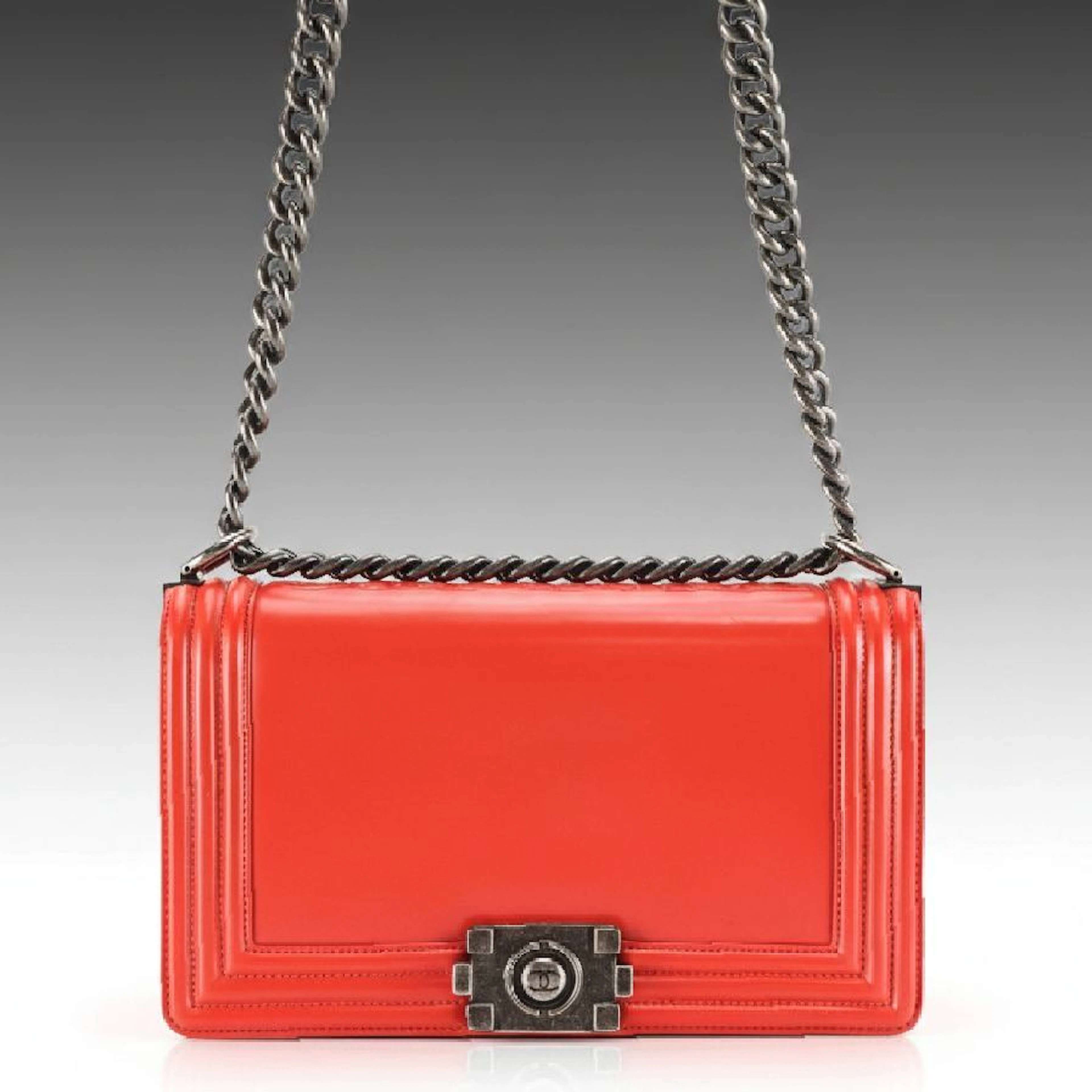 Chanel Boy Medium Flap Bag in Calfskin Leather
