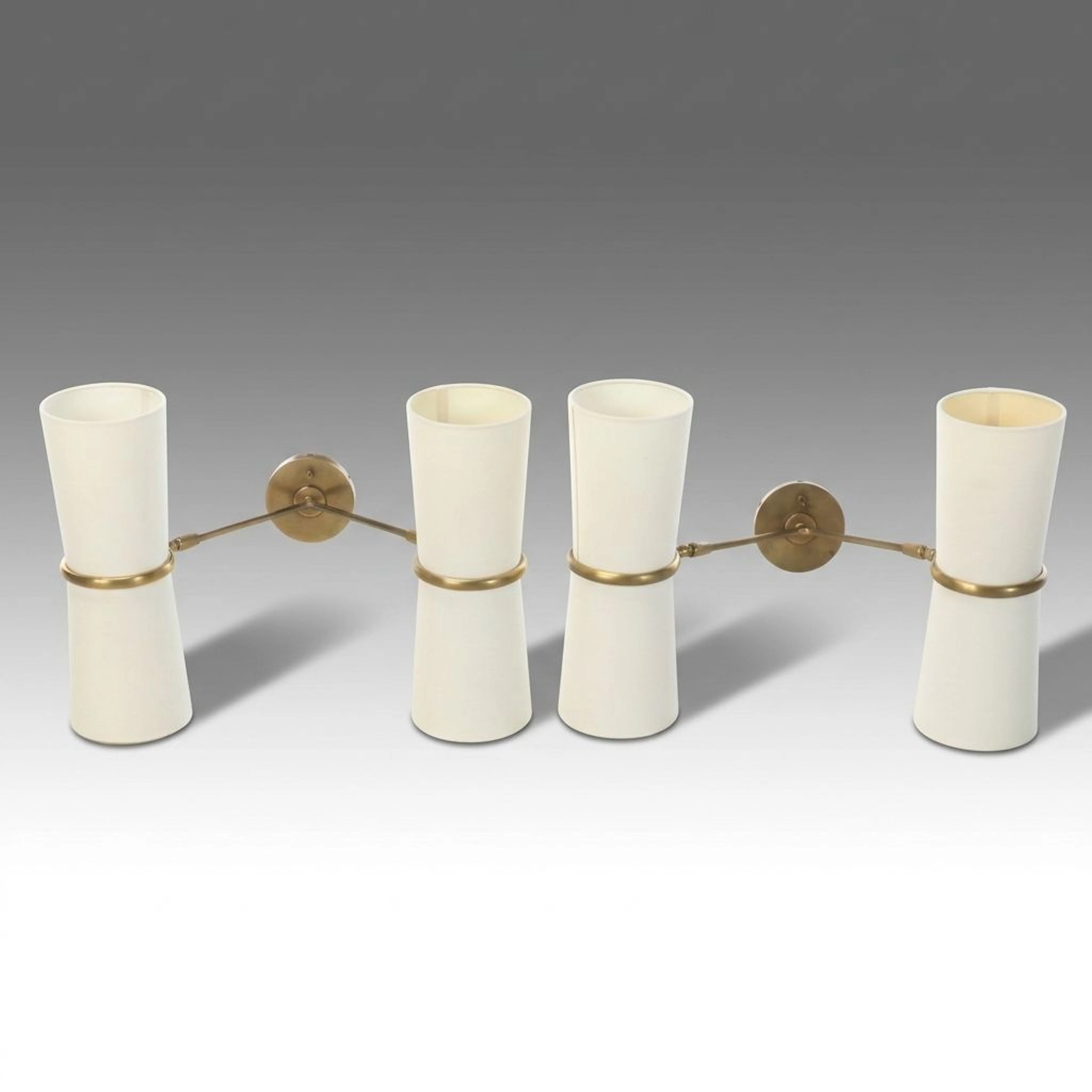 Arteriors Home "Inwood" Up-Light Wall Sconces, Contemporary