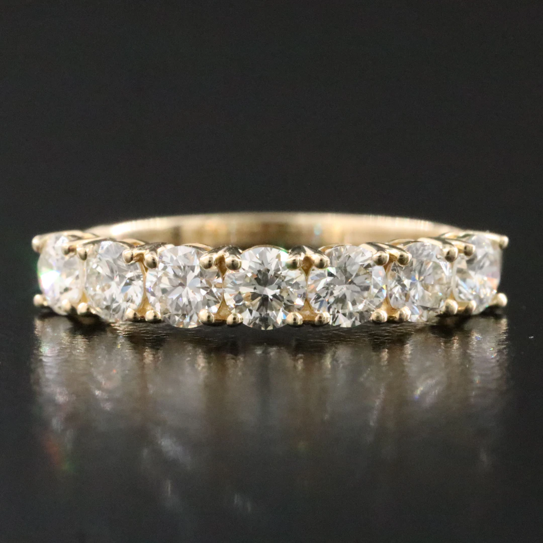 14K 0.93 CTW Diamond Ring