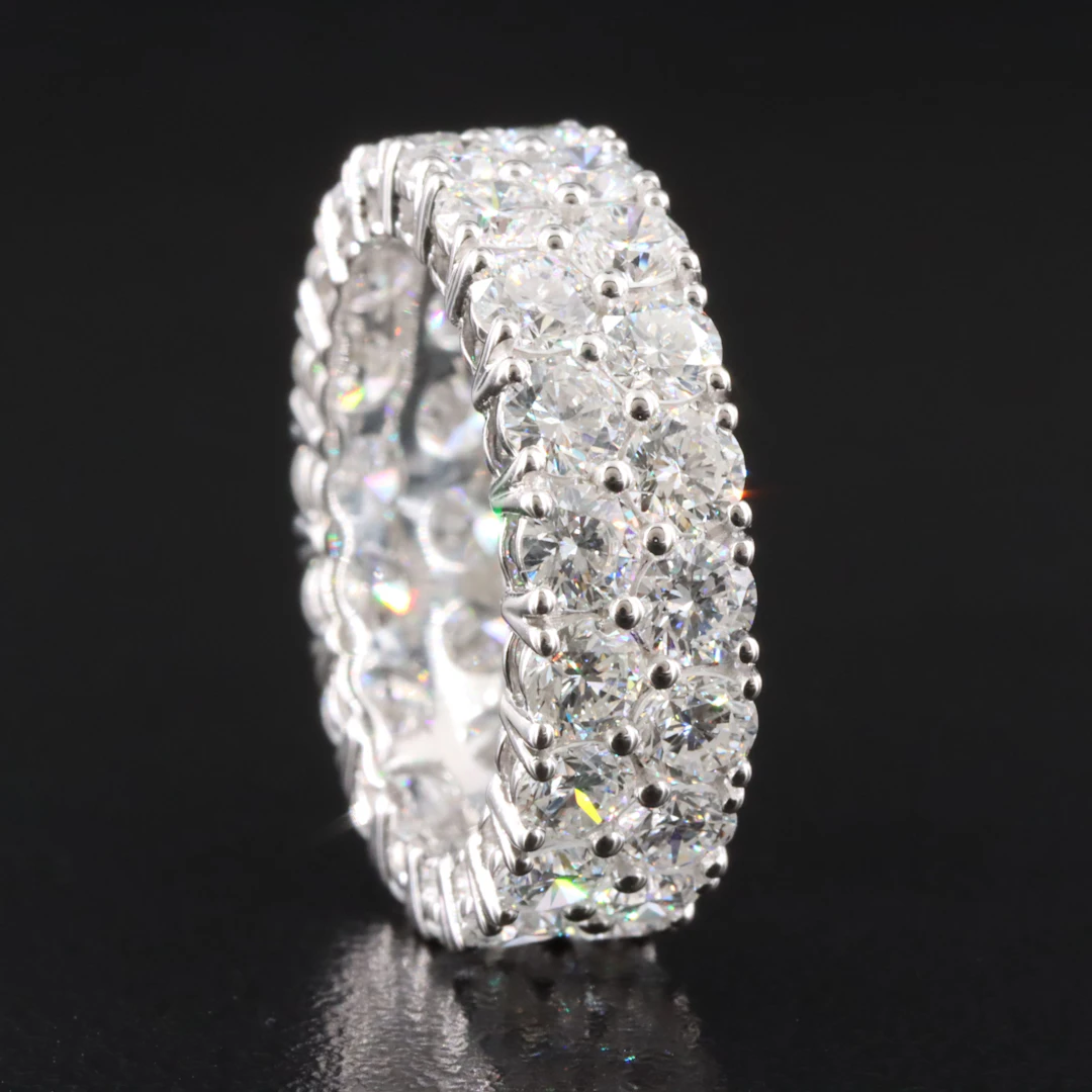 14K 5.56 CTW Lab Grown Diamond Eternity Band