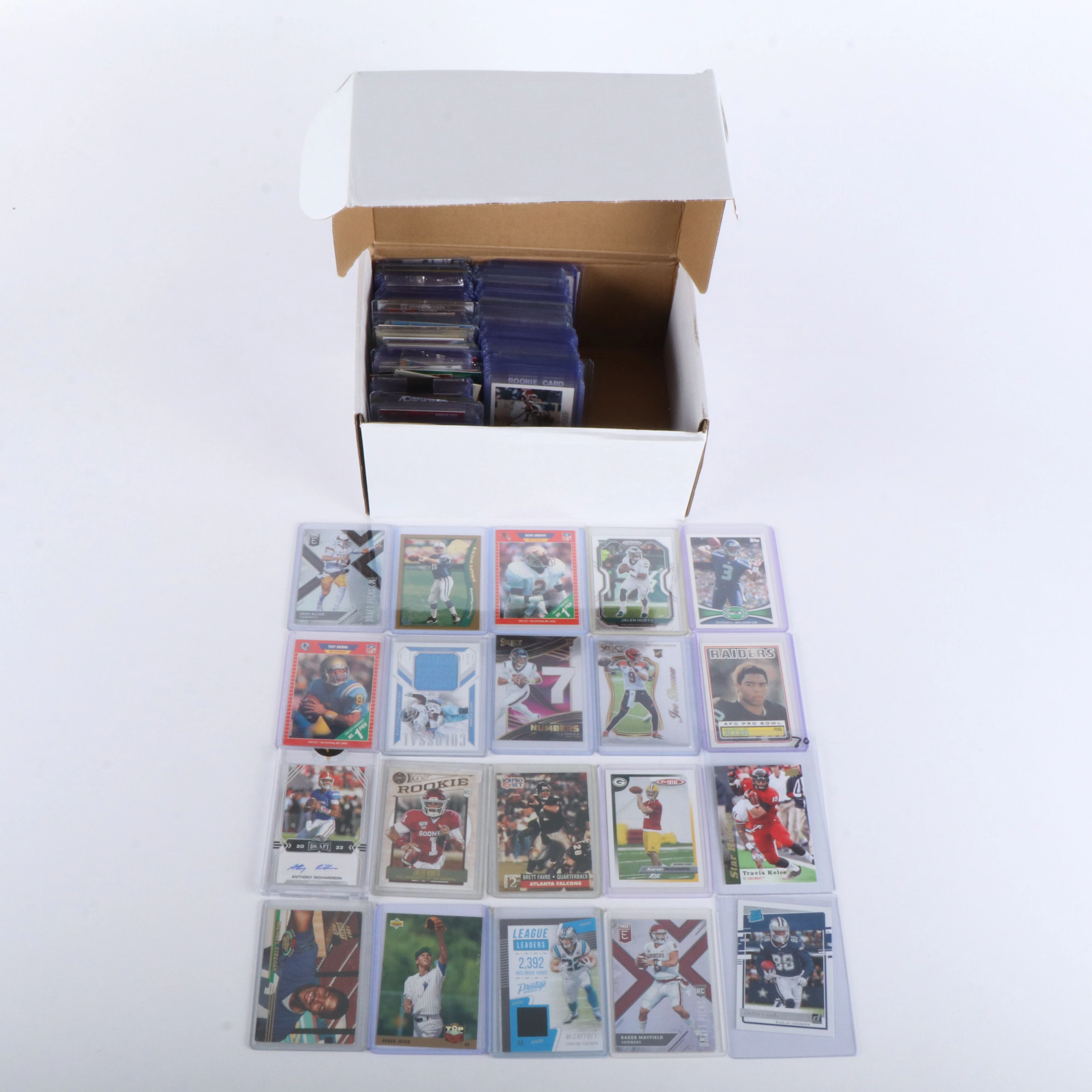 Prizm with Other Sports Cards Featuring Josh Allen and Jalen Hurts Rookies