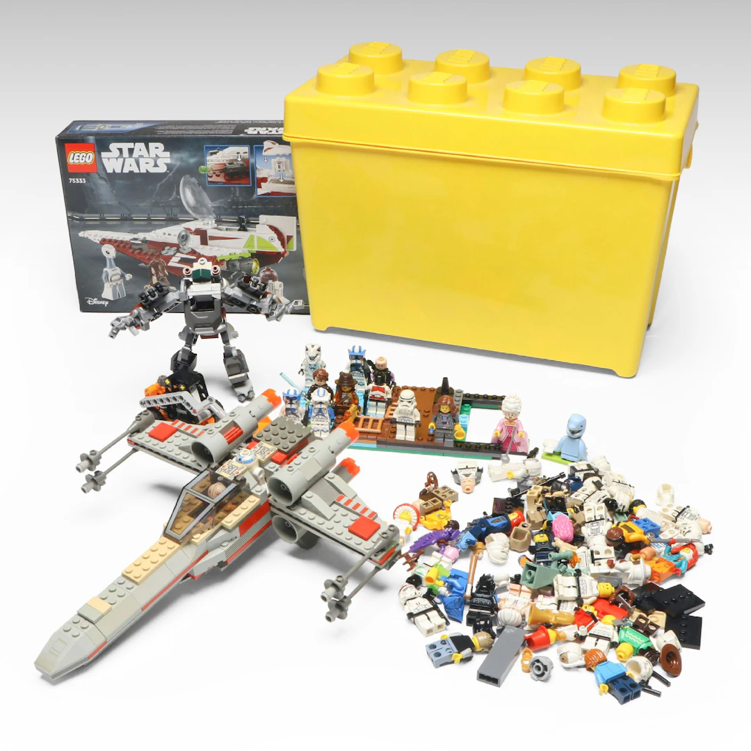 LEGO Star Wars X-Wing Fighter with More LEGO Pieces, Sets and Minifigs