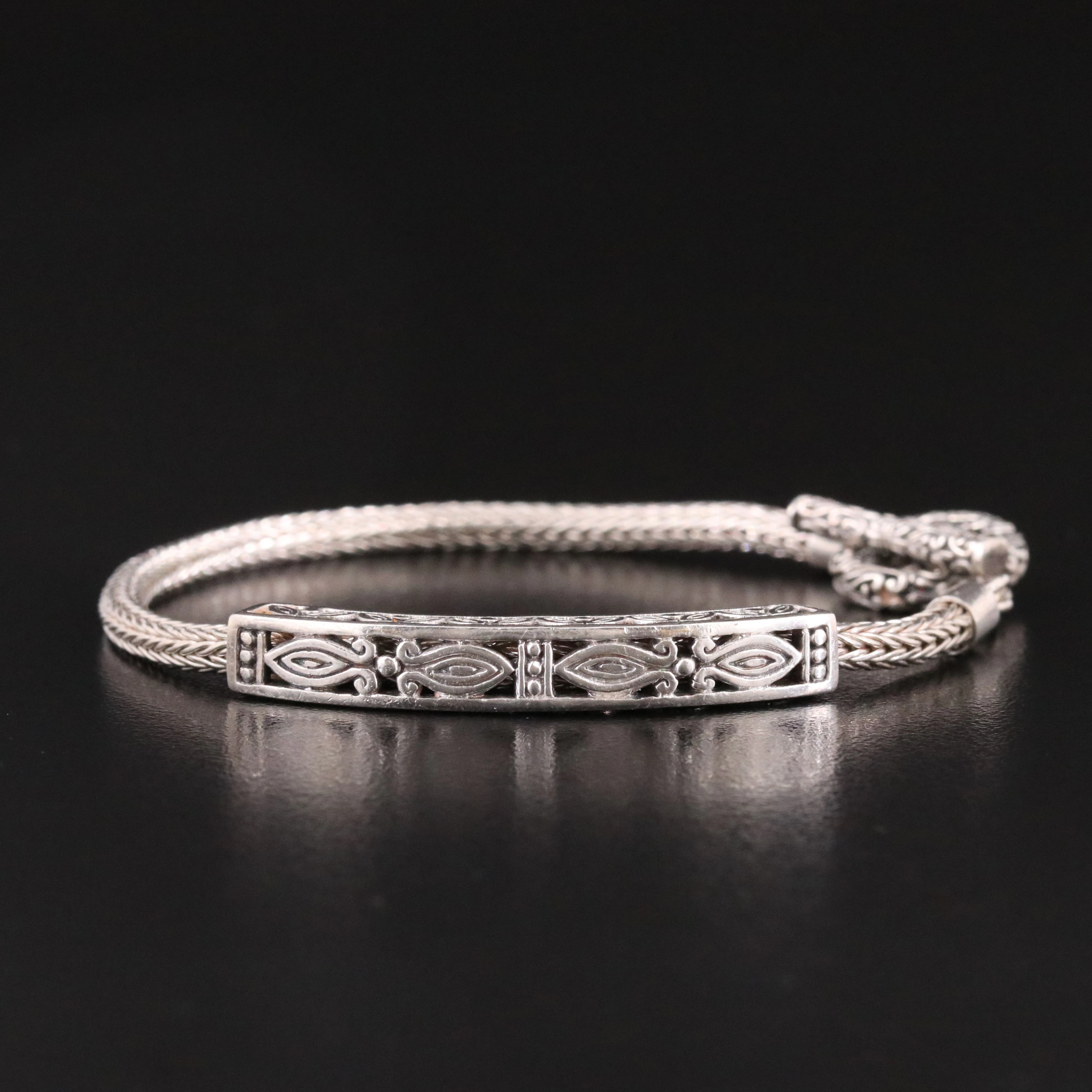 Sterling Station Bracelet