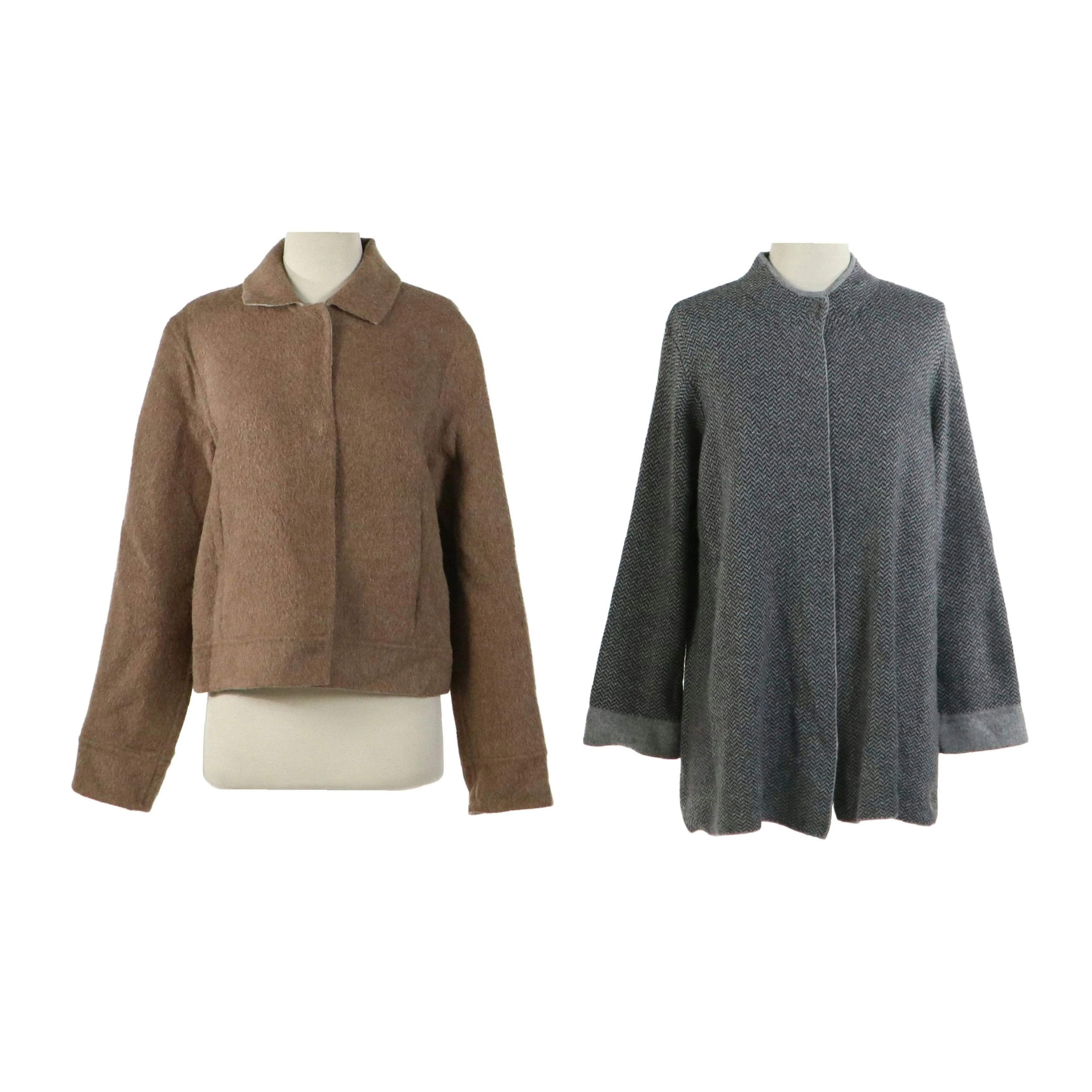 Peruvian Connection Alpaca Blend Jacket & Benedetta B. Wool Single