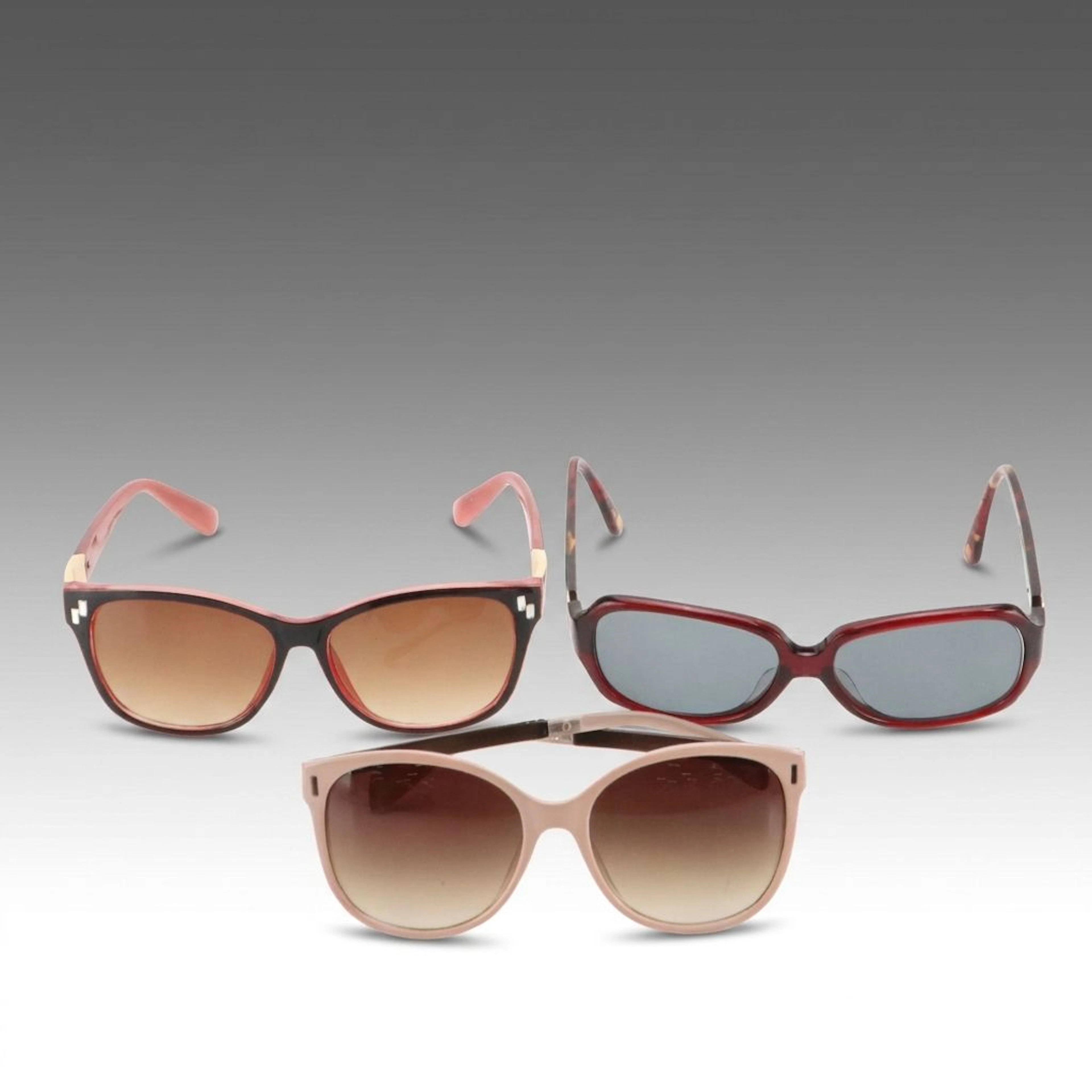 Anne Klein AK7011 Burgundy, Jones New York, and More Sunglasses