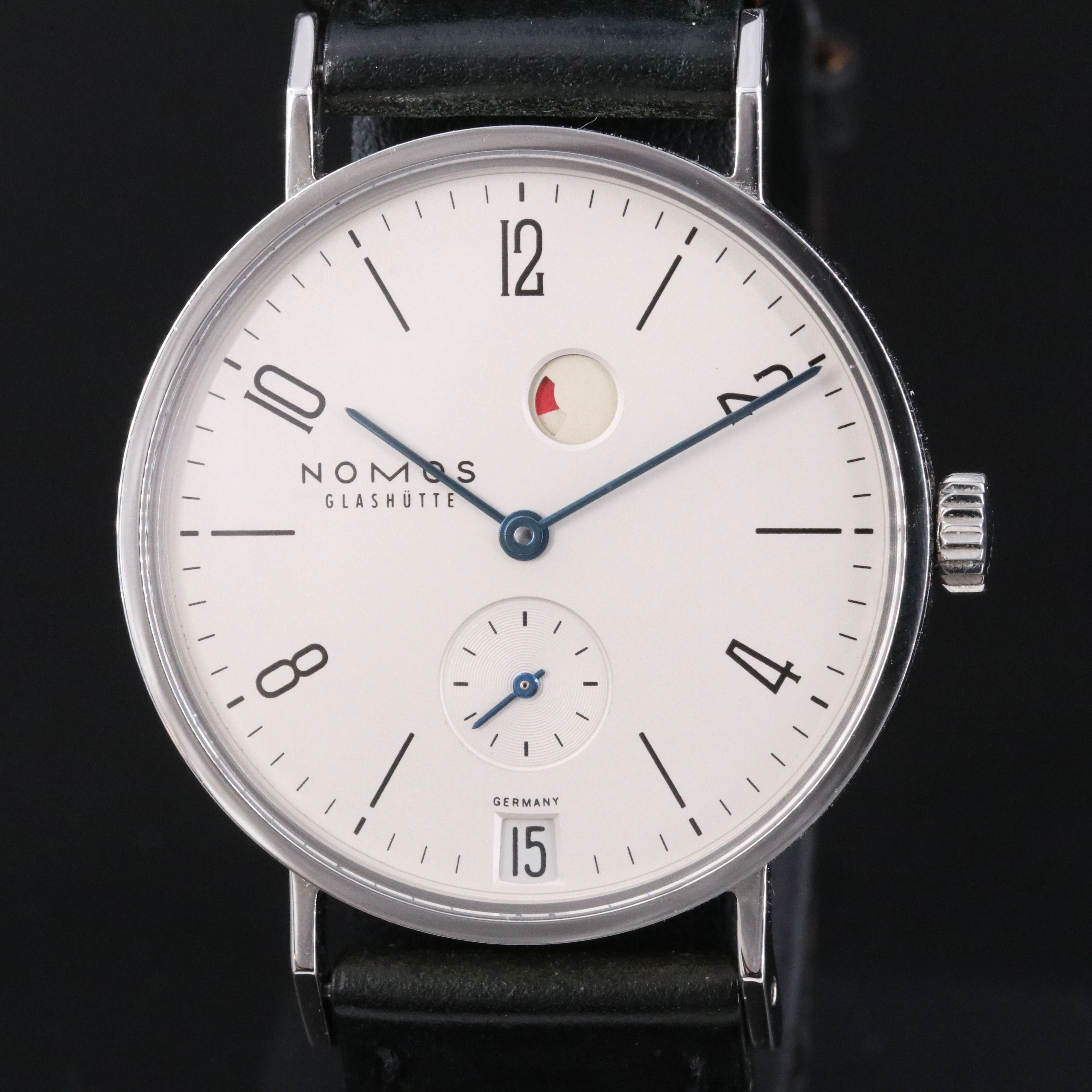 NOMOS Glashütte Tangente Gangreserve Watch ref.172