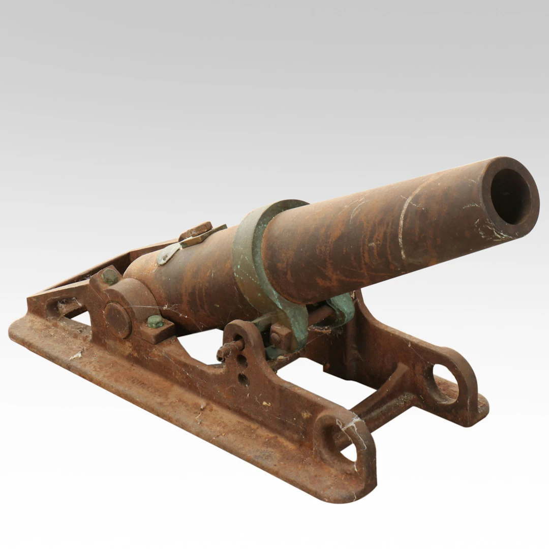 Sculler Safety Corp Maritime Lyre Gun, Early 20th Century