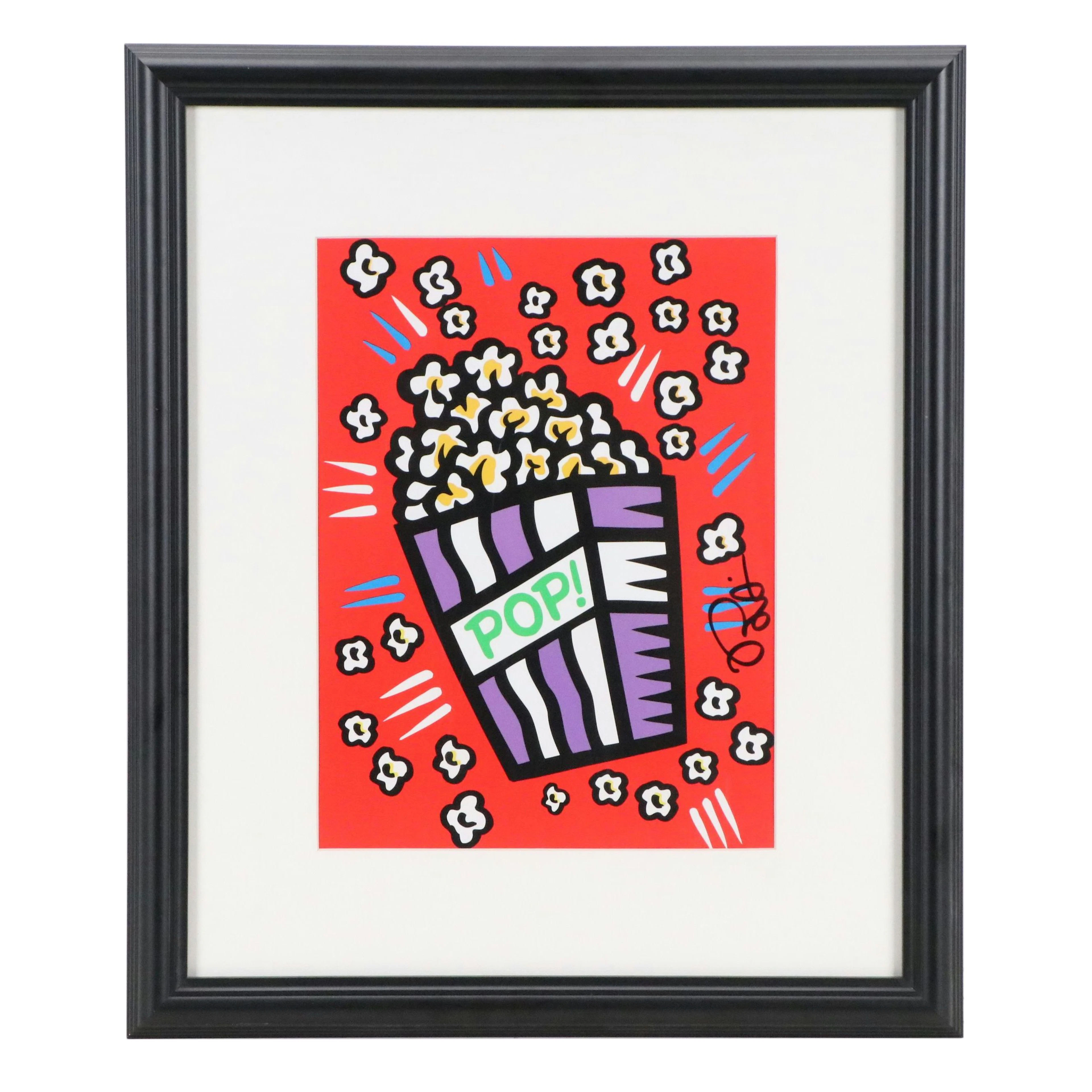 Burton Morris Giclée "POP!," 21st Century