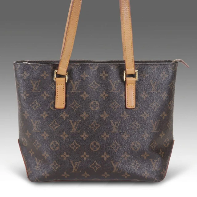 Louis Vuitton Cabas Piano Zip Tote Bag in Monogram Canvas and Leather