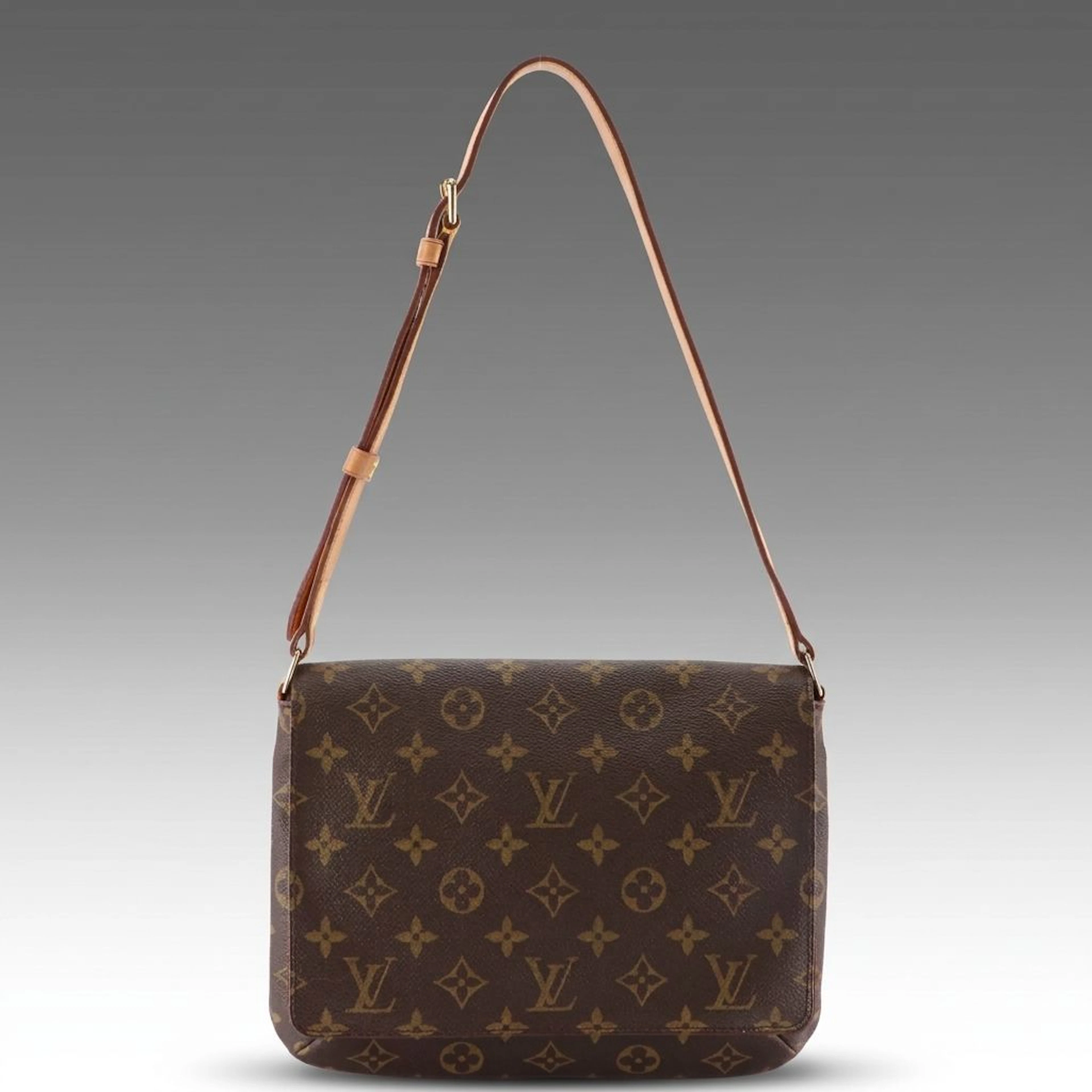 Louis Vuitton Musette Salsa PM Shoulder Bag in Monogram Canvas and Leather