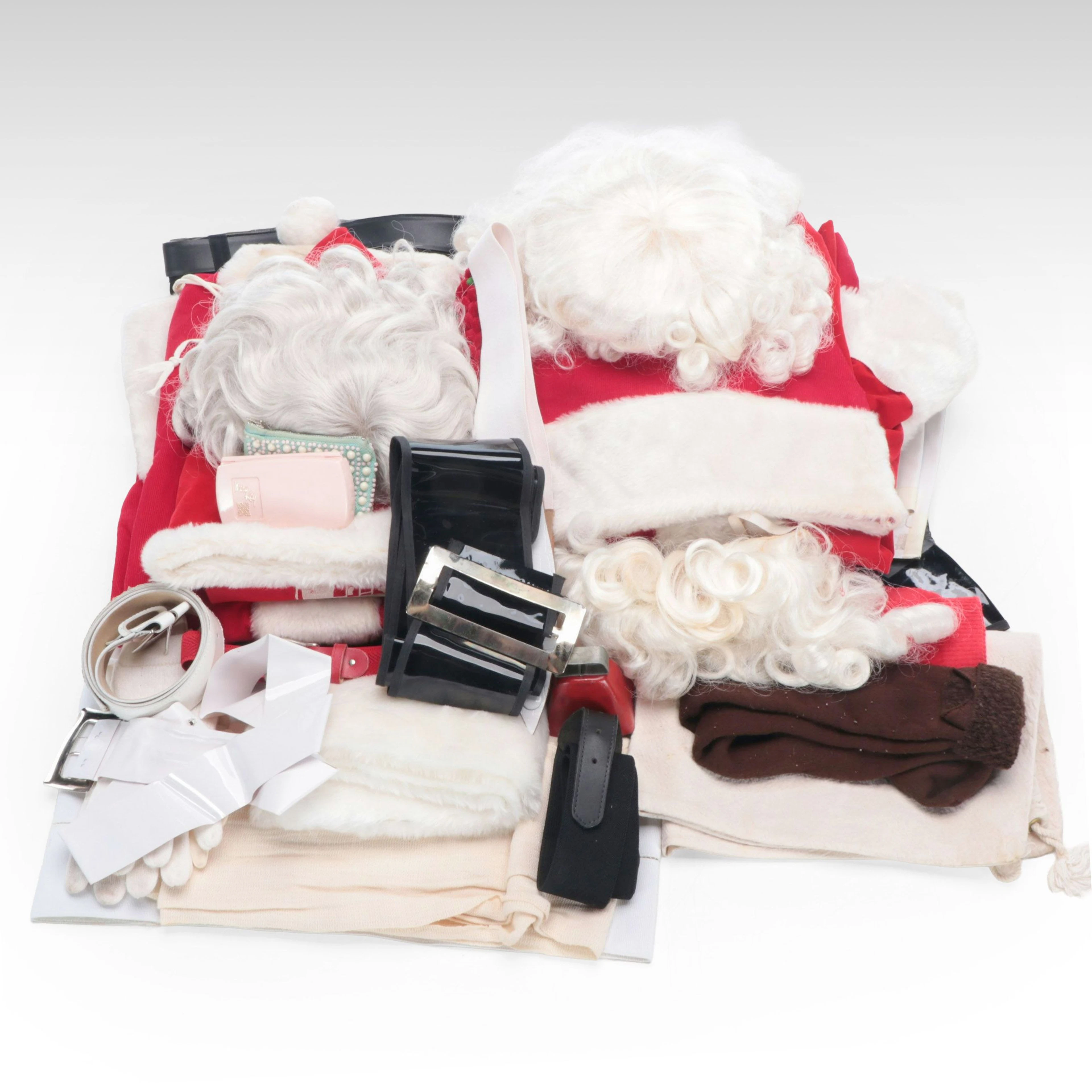 Alfred Dunner with Other Santa Claus Costume and Accessories