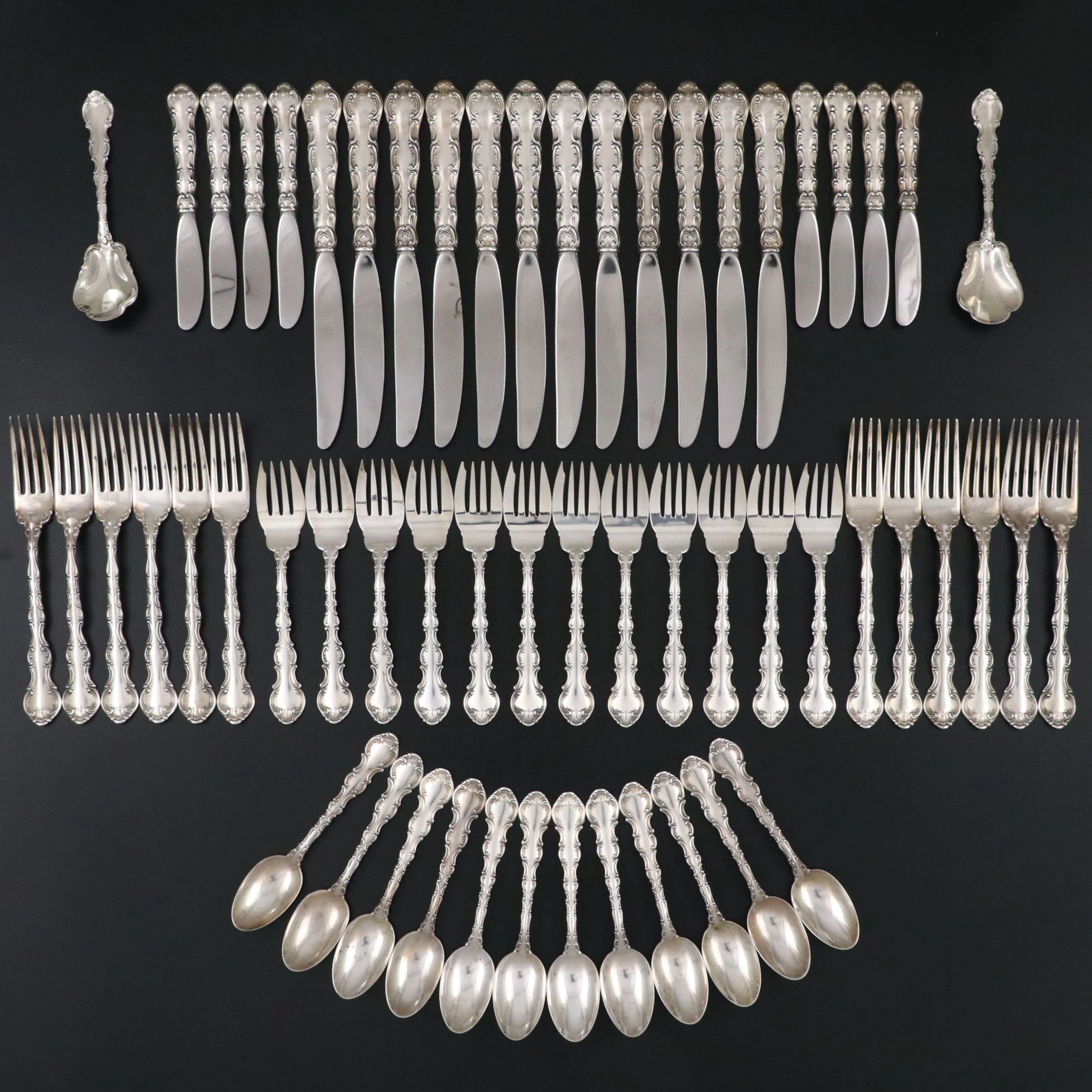 Gorham "Strasbourg" Sterling Silver Flatware