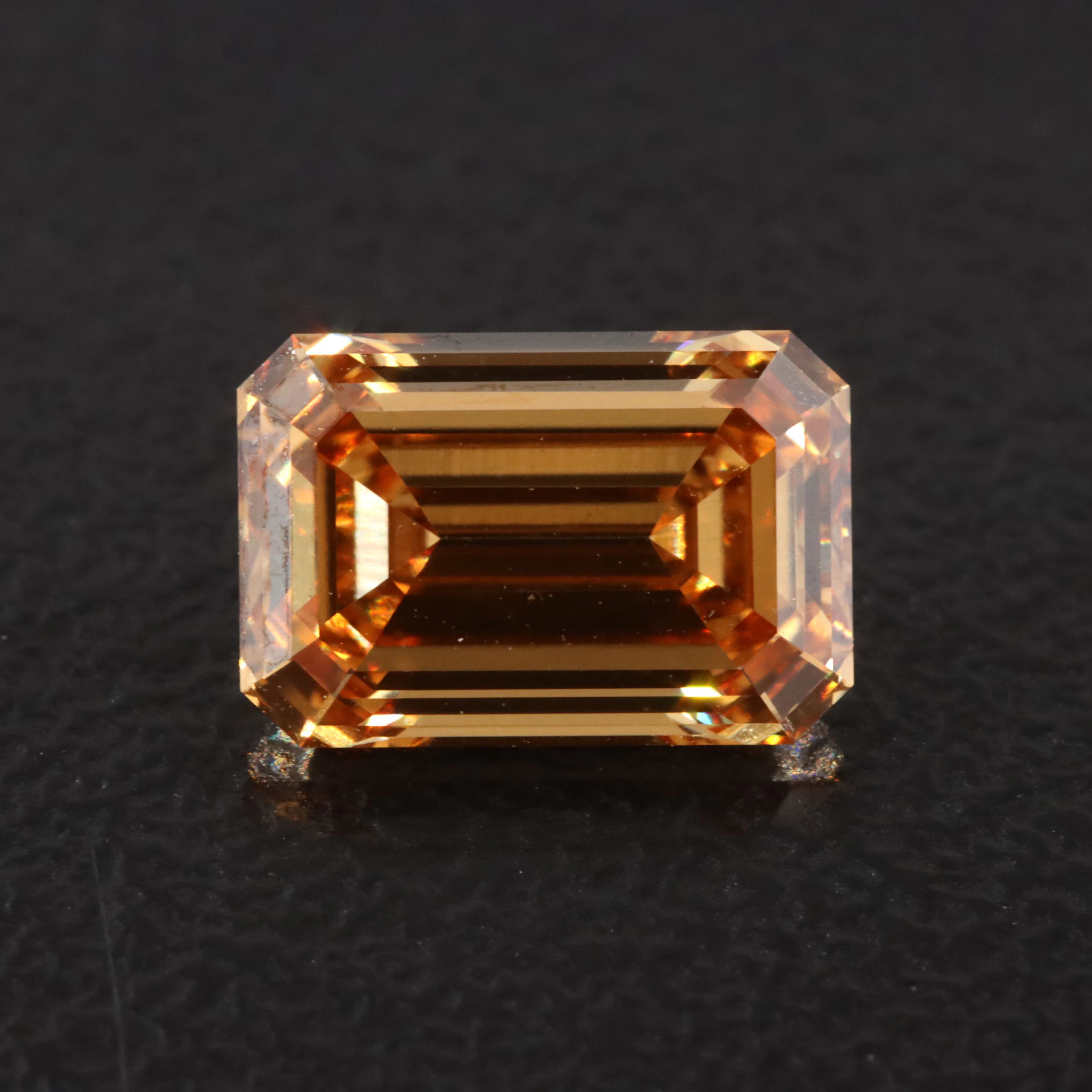 Loose 2.04 CT Fancy Orange Lab Grown Diamond