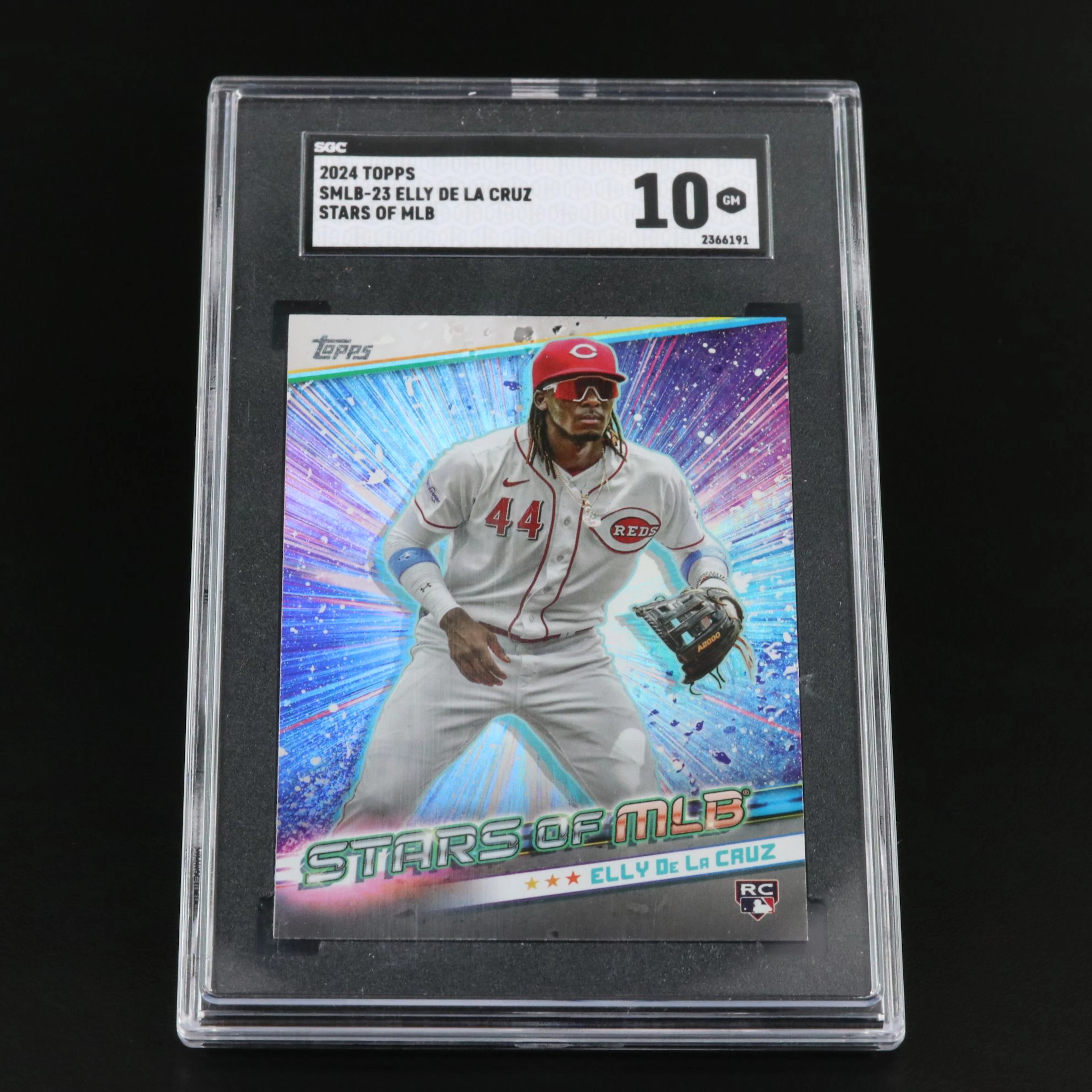 2024 Topps Elly De La Cruz Stars Of MLB Rookie Card Graded SGC 10