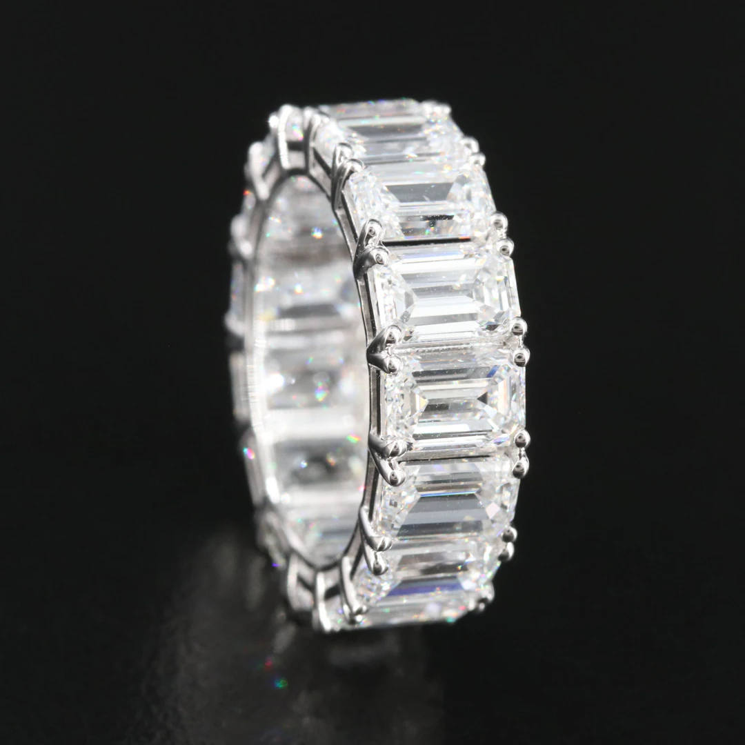 14K 9.17 CTW Lab Grown Diamond Eternity Band
