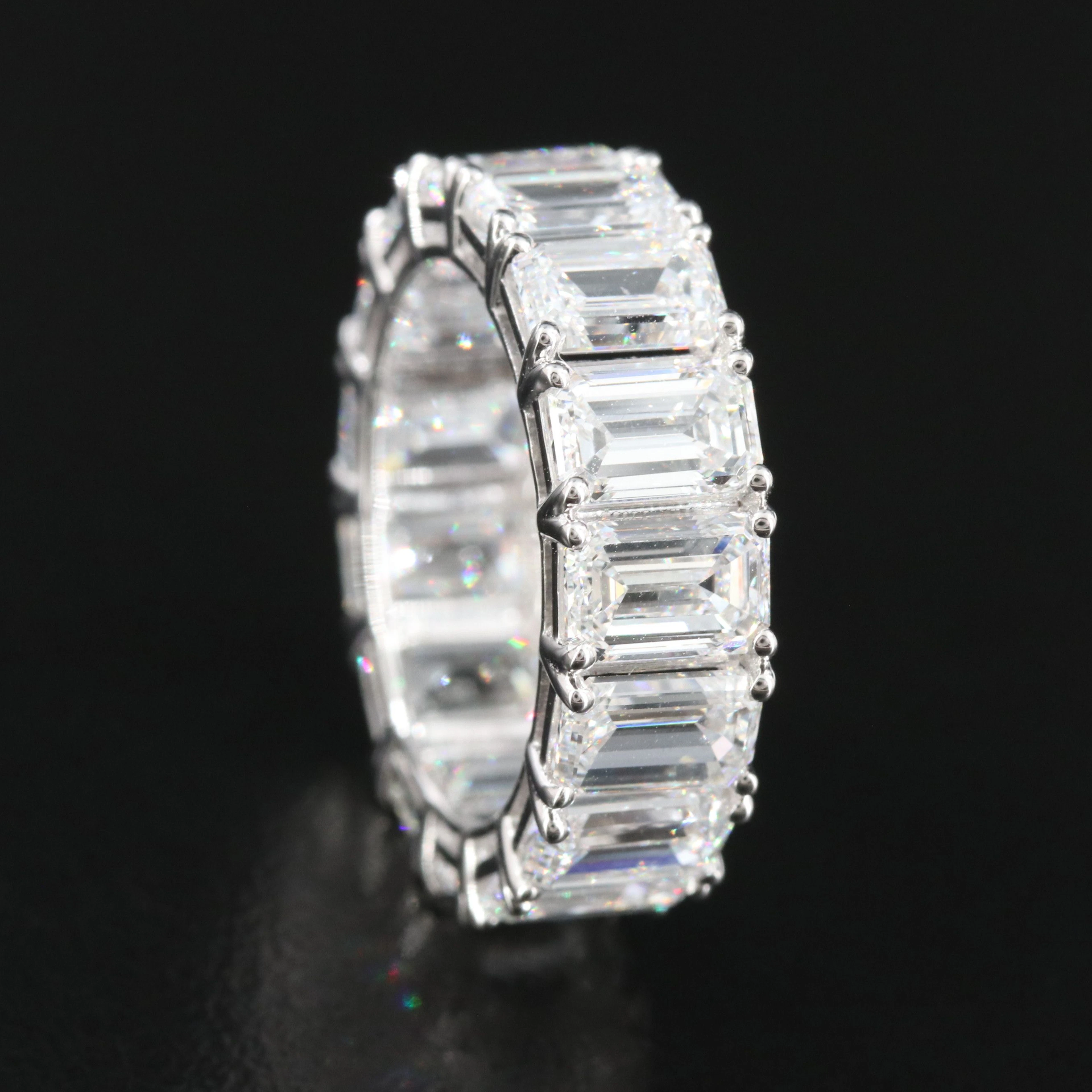 14K 9.17 CTW Lab Grown Diamond Eternity Band