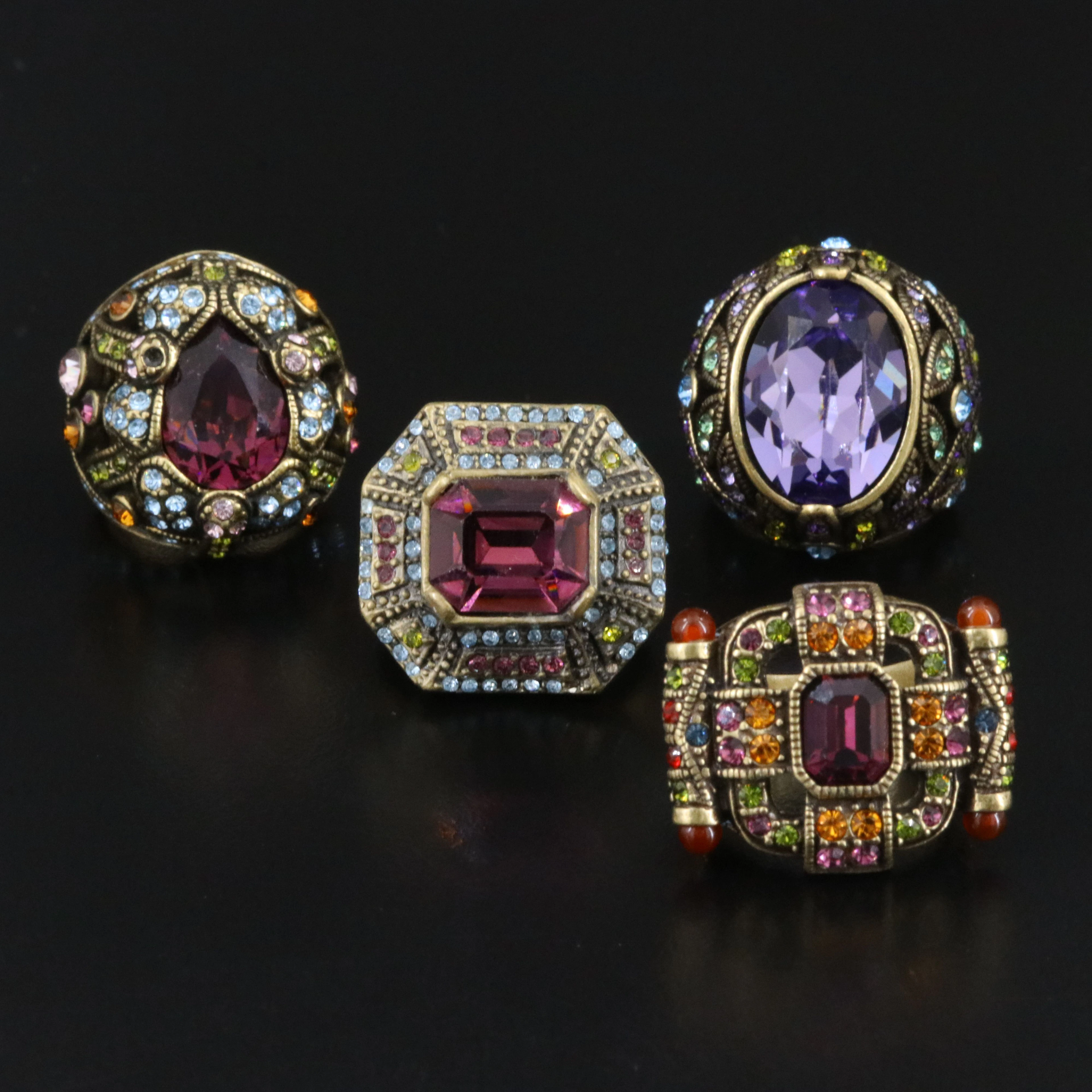 Heidi Daus Crystal Ring Collection