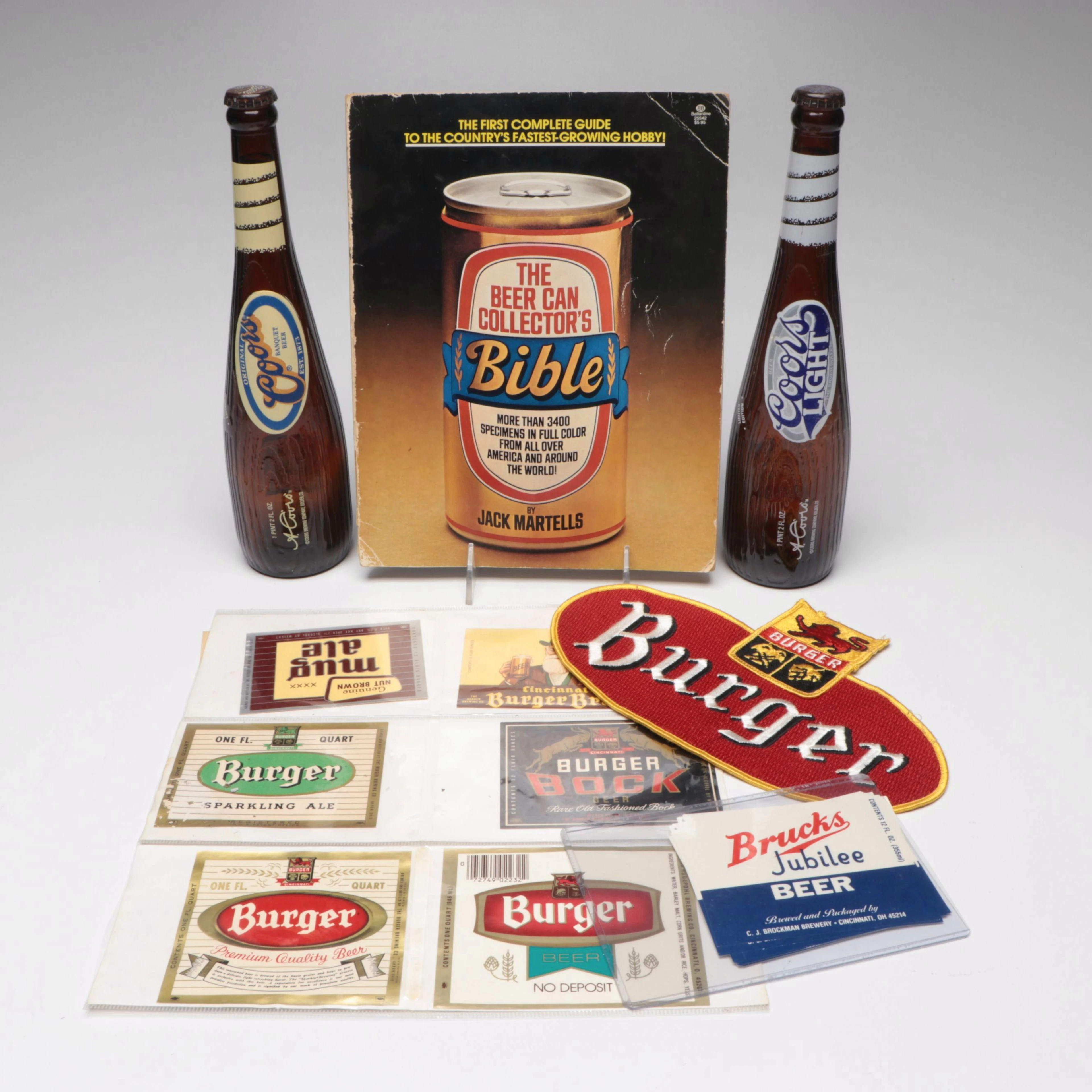 "The Beer Can Collector's Bible" by Jack Martells and More Beer Memorabilia